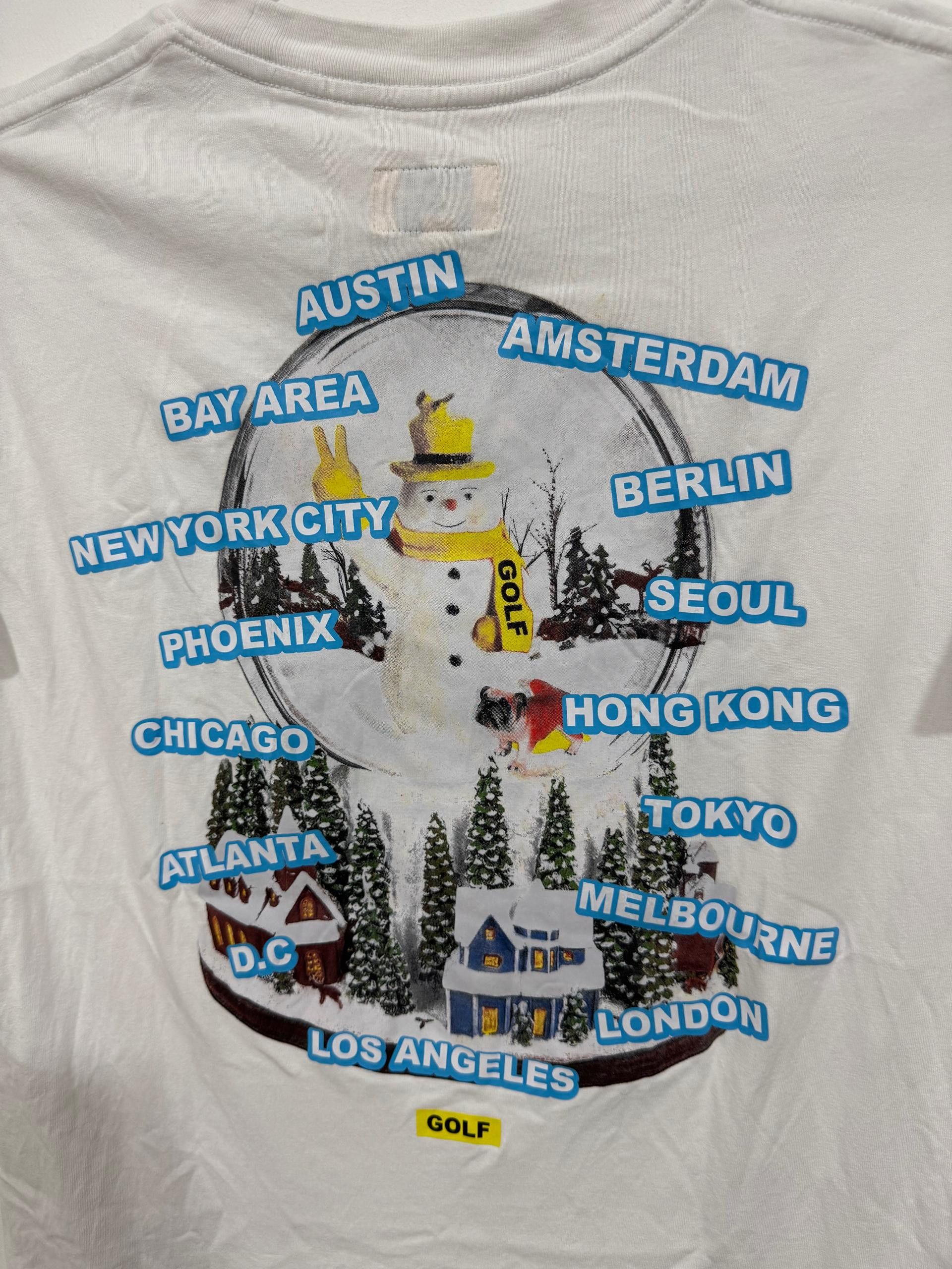 Golf Wang Golf Wang Snow Globe Cities Tee Size US S / EU 44-46 / 1 - 4 Thumbnail
