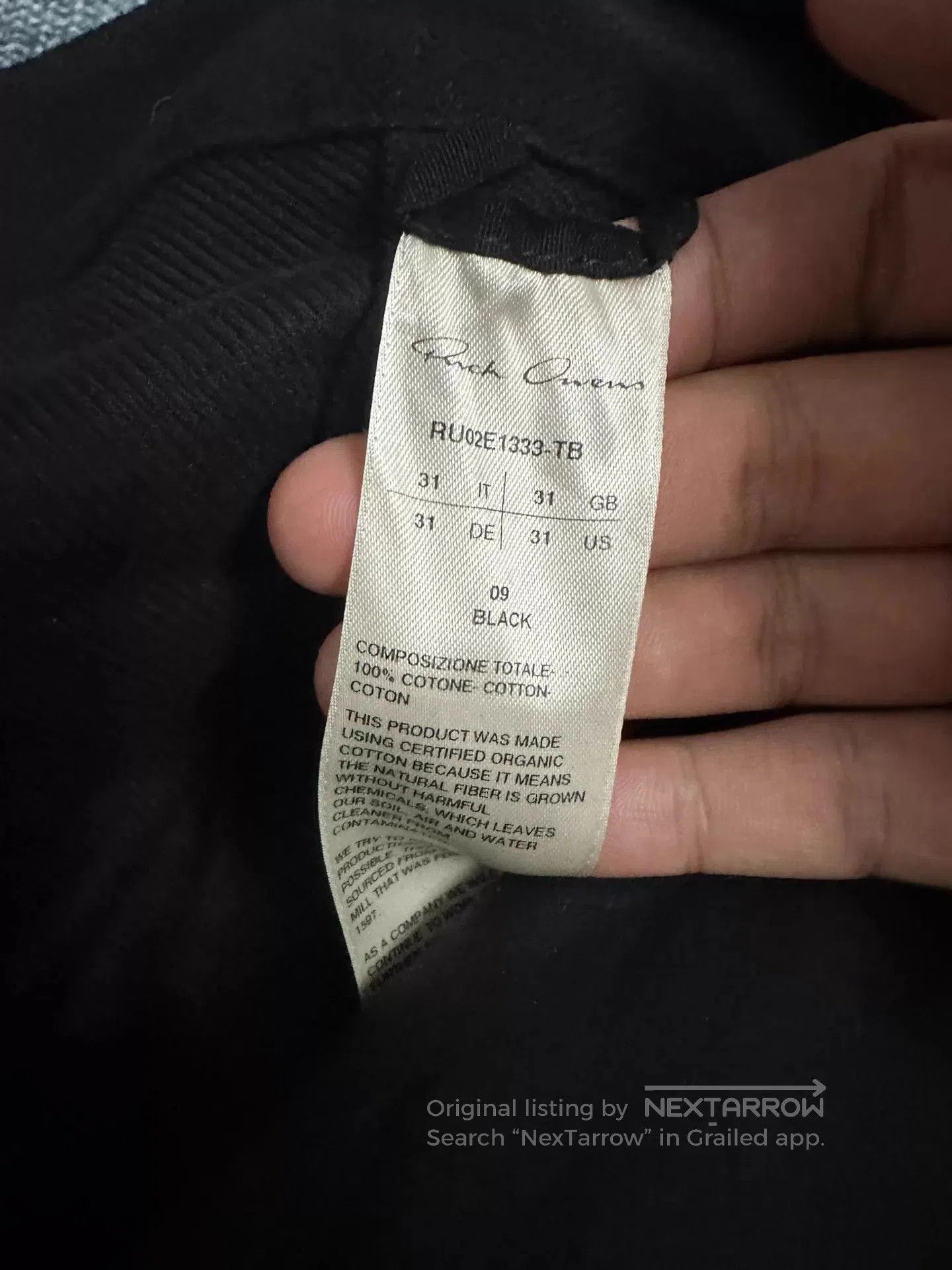 Rick Owens Black Casual Straight. Size US 32 / EU 48 - 5 Thumbnail