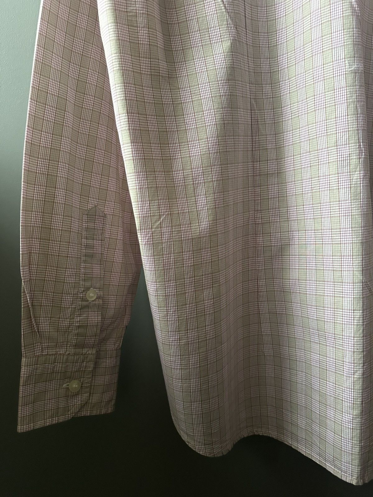 Ermenegildo Zegna Ermenegildo Zegna Sport Cotton Check Shirt Size XXL Size US XXL / EU 58 / 5 - 4 Thumbnail