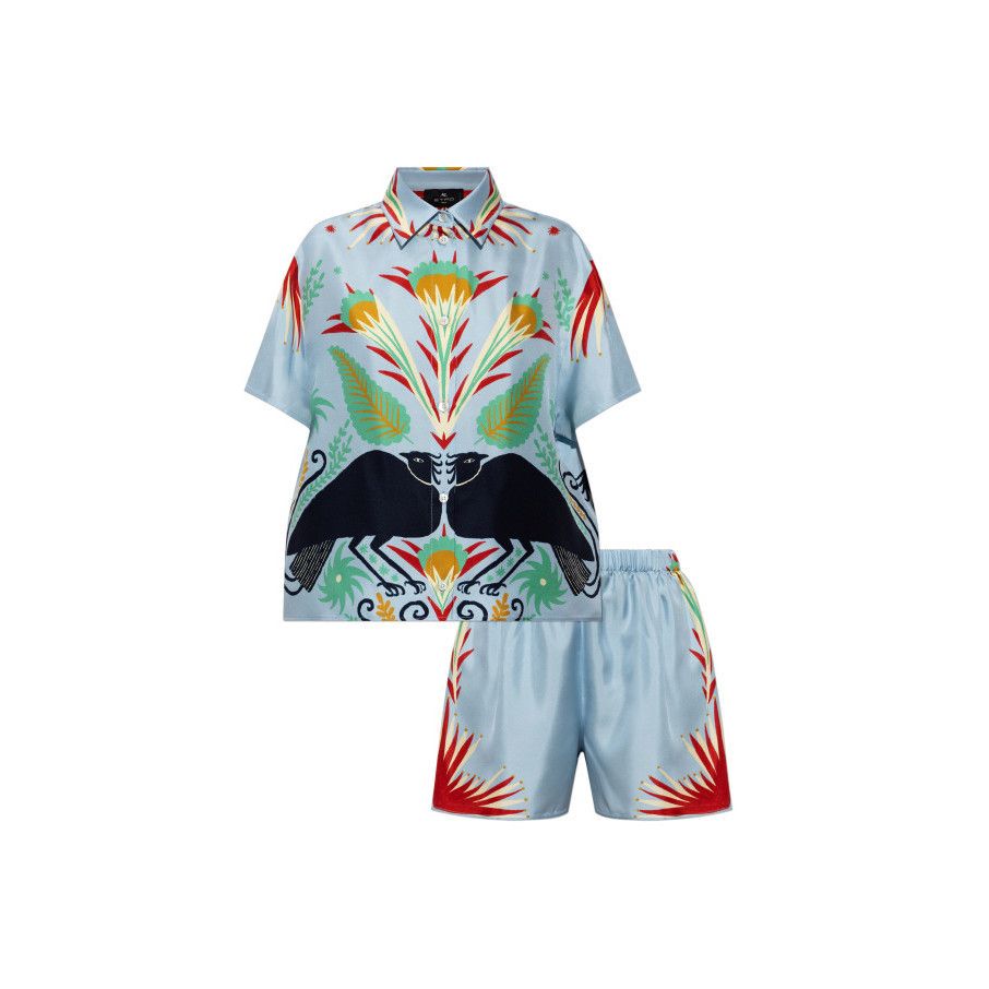 Etro ETRO Multicolor Silk Set New & Authentic (Women's size:IT 40 Size S / US 4 / IT 40 - 1 Preview