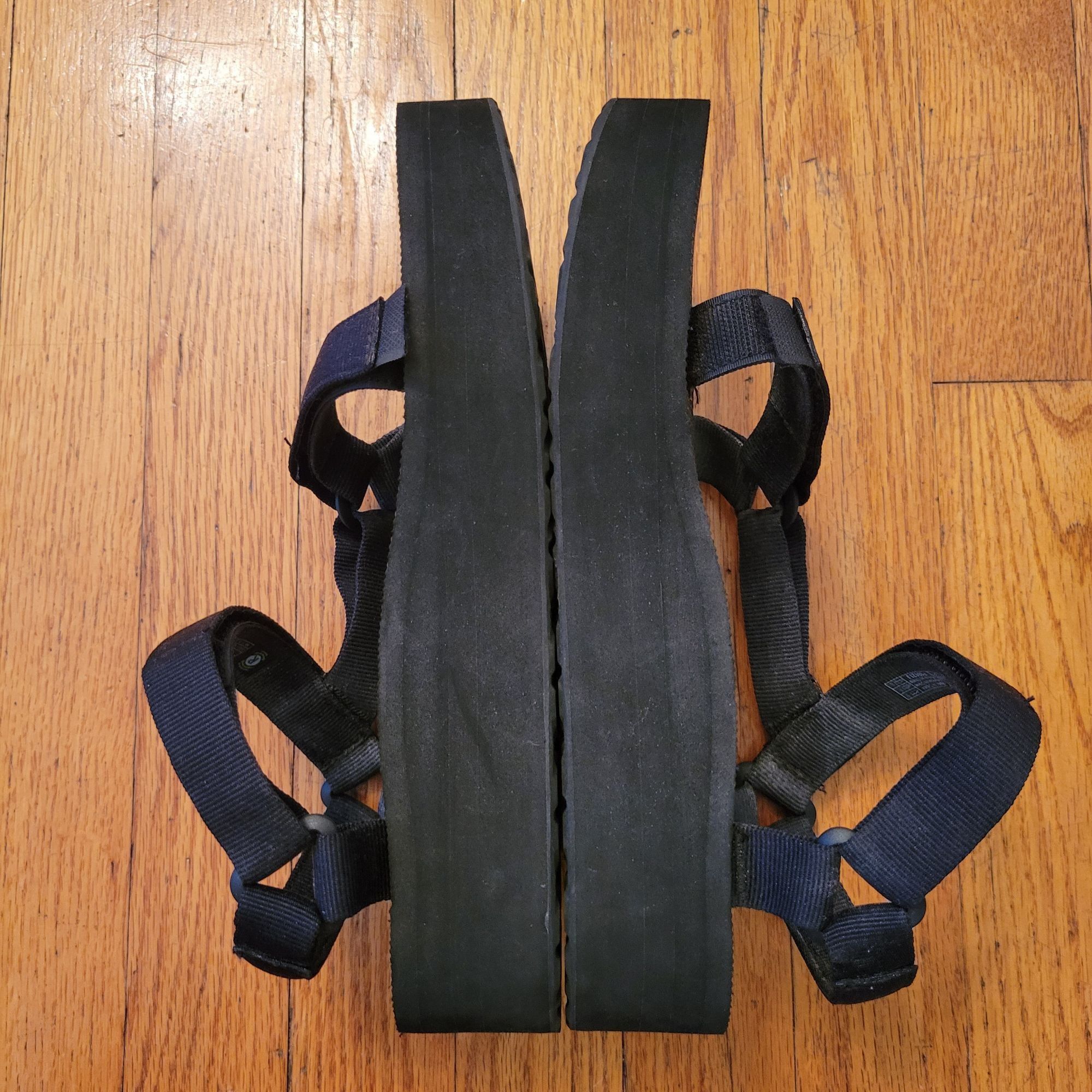 Teva Teva Platform Sandals 10 Lightweight Comfort Summer FLATFORM Size US 10 / IT 40 - 6 Thumbnail