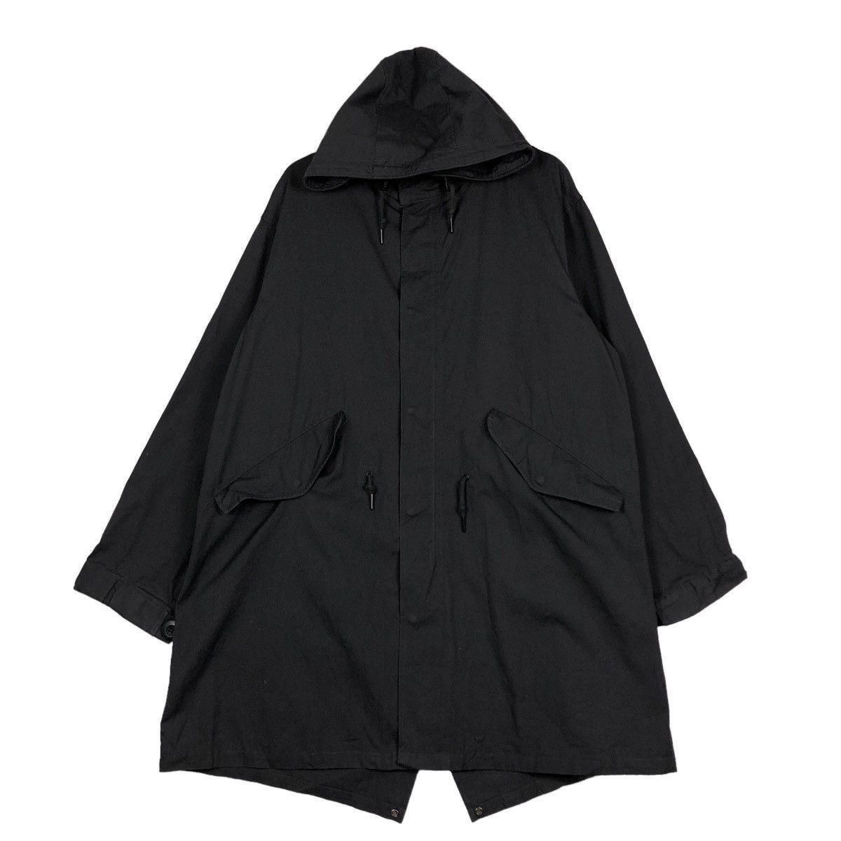 Cartoon Network Vintage Fish Tail Parka Jacket Big Logo GU Japan Art Design Size US L / EU 52-54 / 3 - 2 Thumbnail