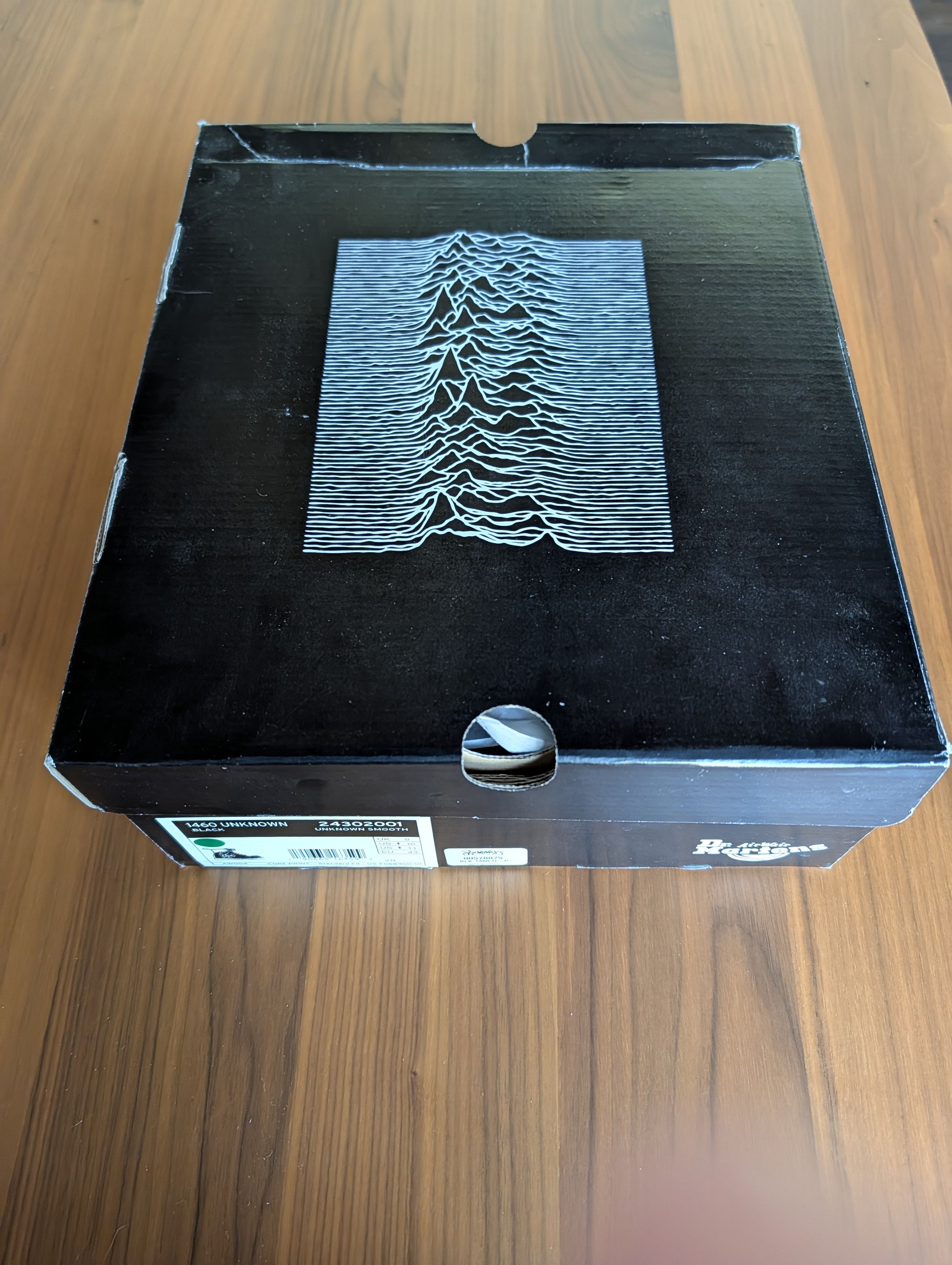 Dr. Martens × Joy Division 1460 Dr Martens x Joy Division unknown pleasures black Size US 10 / EU 43 - 7 Thumbnail