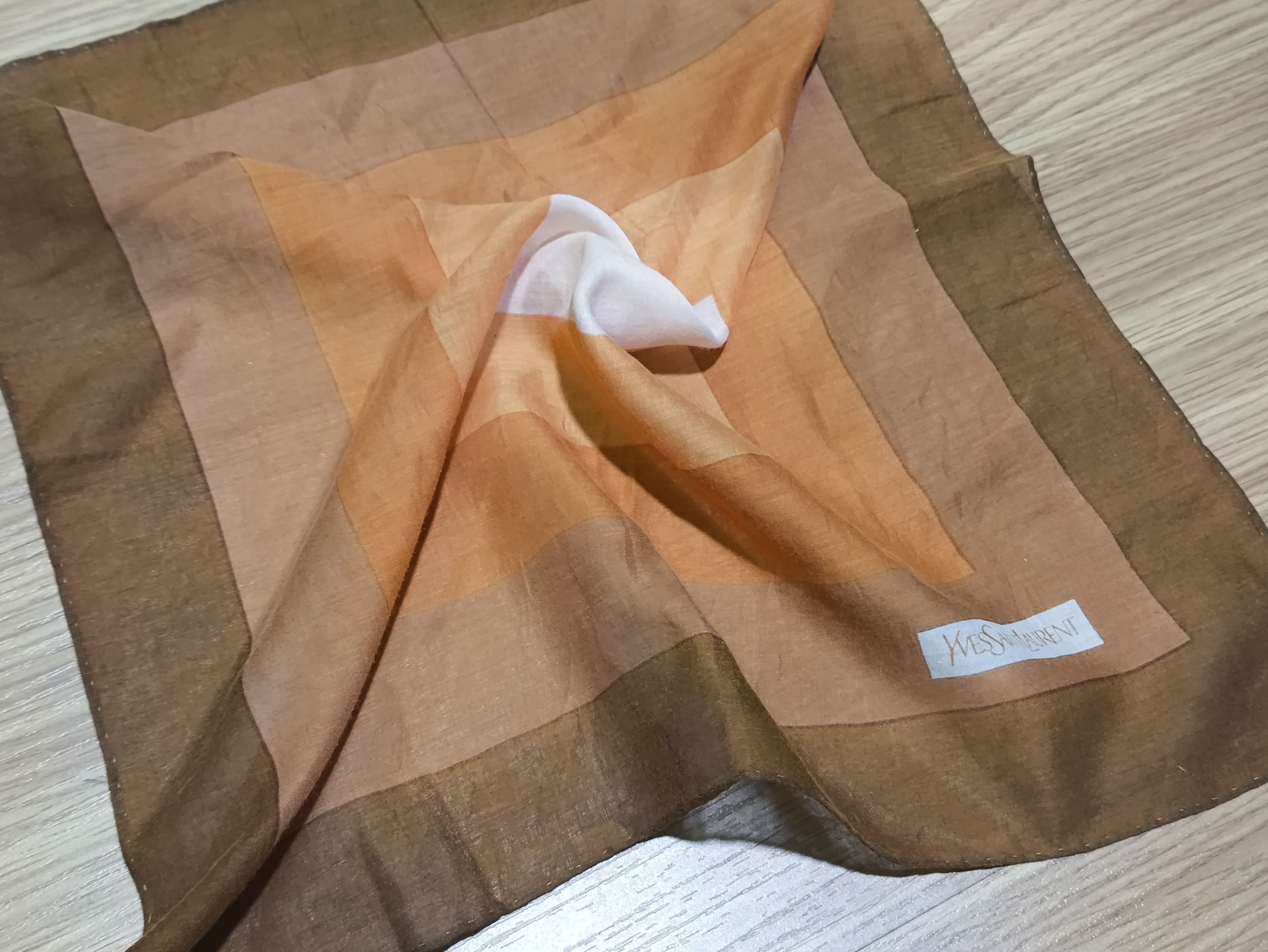 Yves Saint Laurent Vintage Yves Saint Laurent handkerchief Size ONE SIZE - 1 Thumbnail