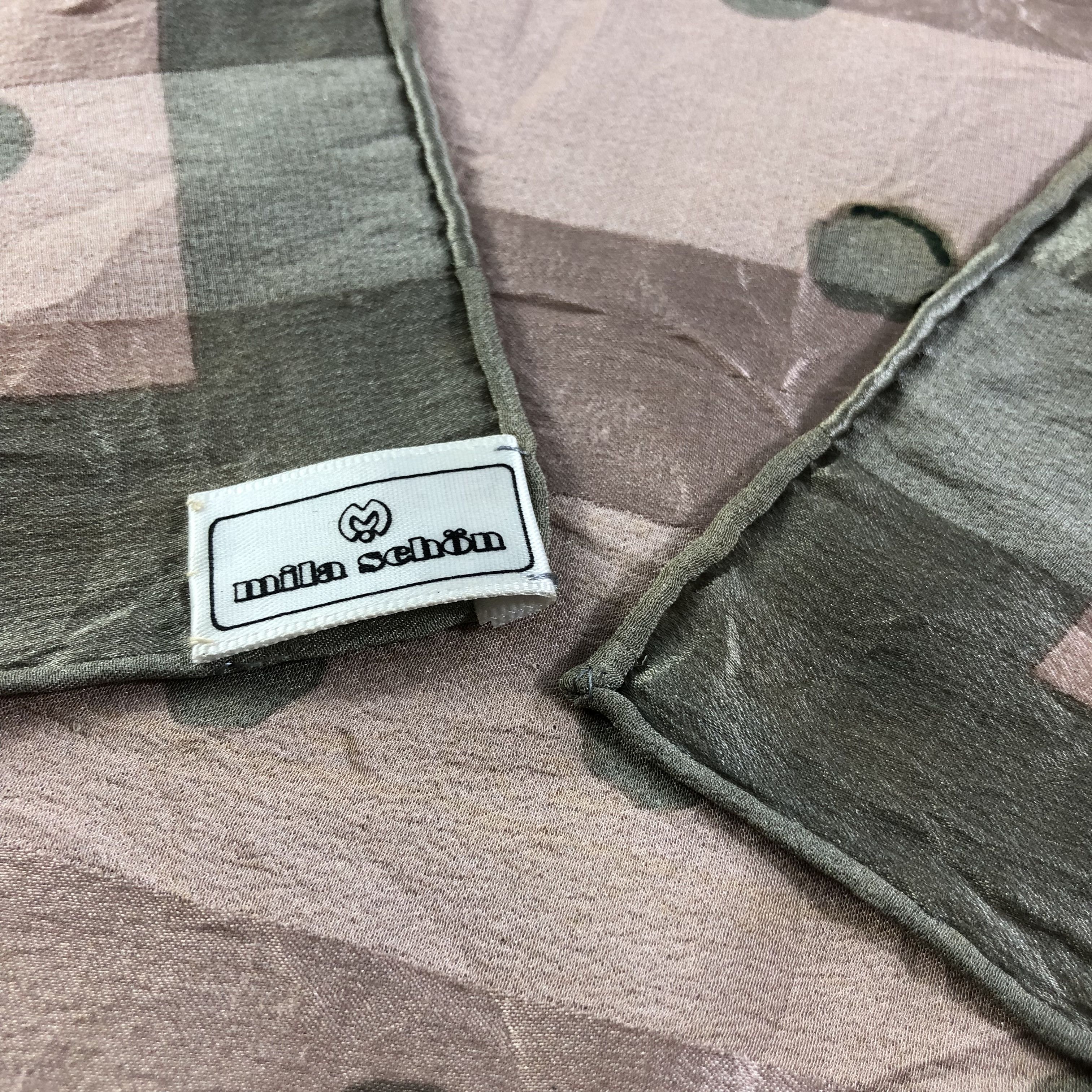 Mila Schon Vintage Mila Schon Silk Scarf M829 Size ONE SIZE - 4 Thumbnail