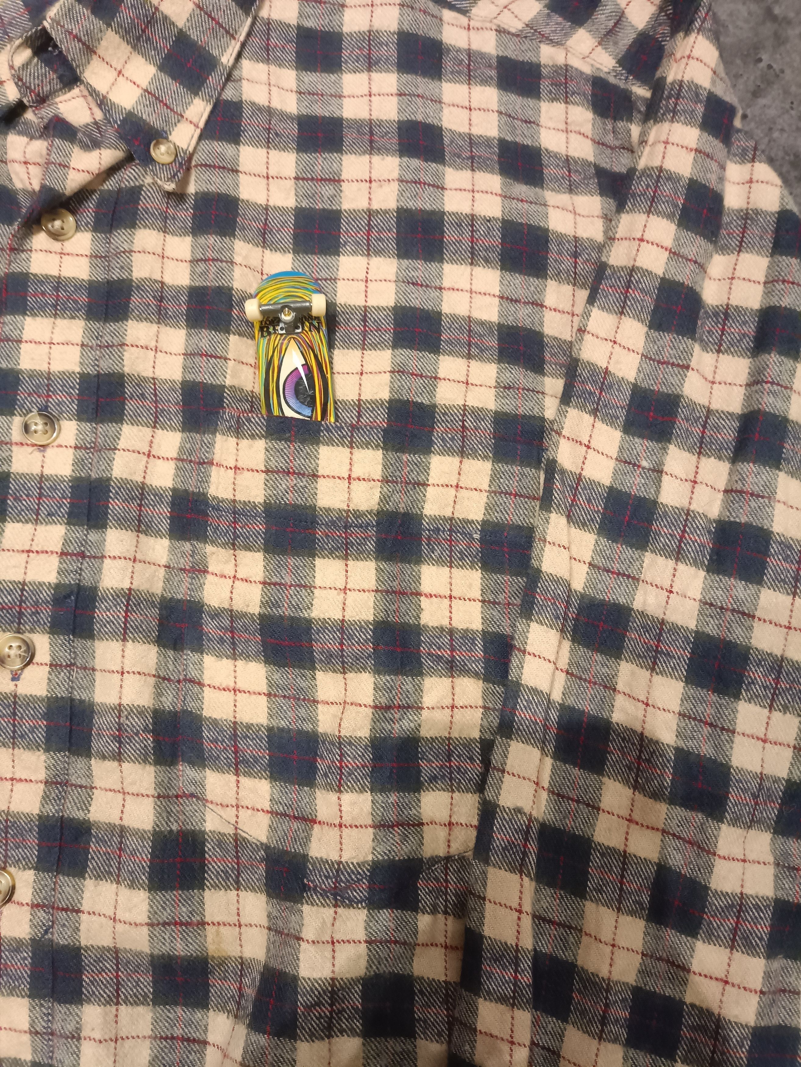 Stussy × Vintage stussy flanel shirt Size US M / EU 48-50 / 2 - 5 Thumbnail