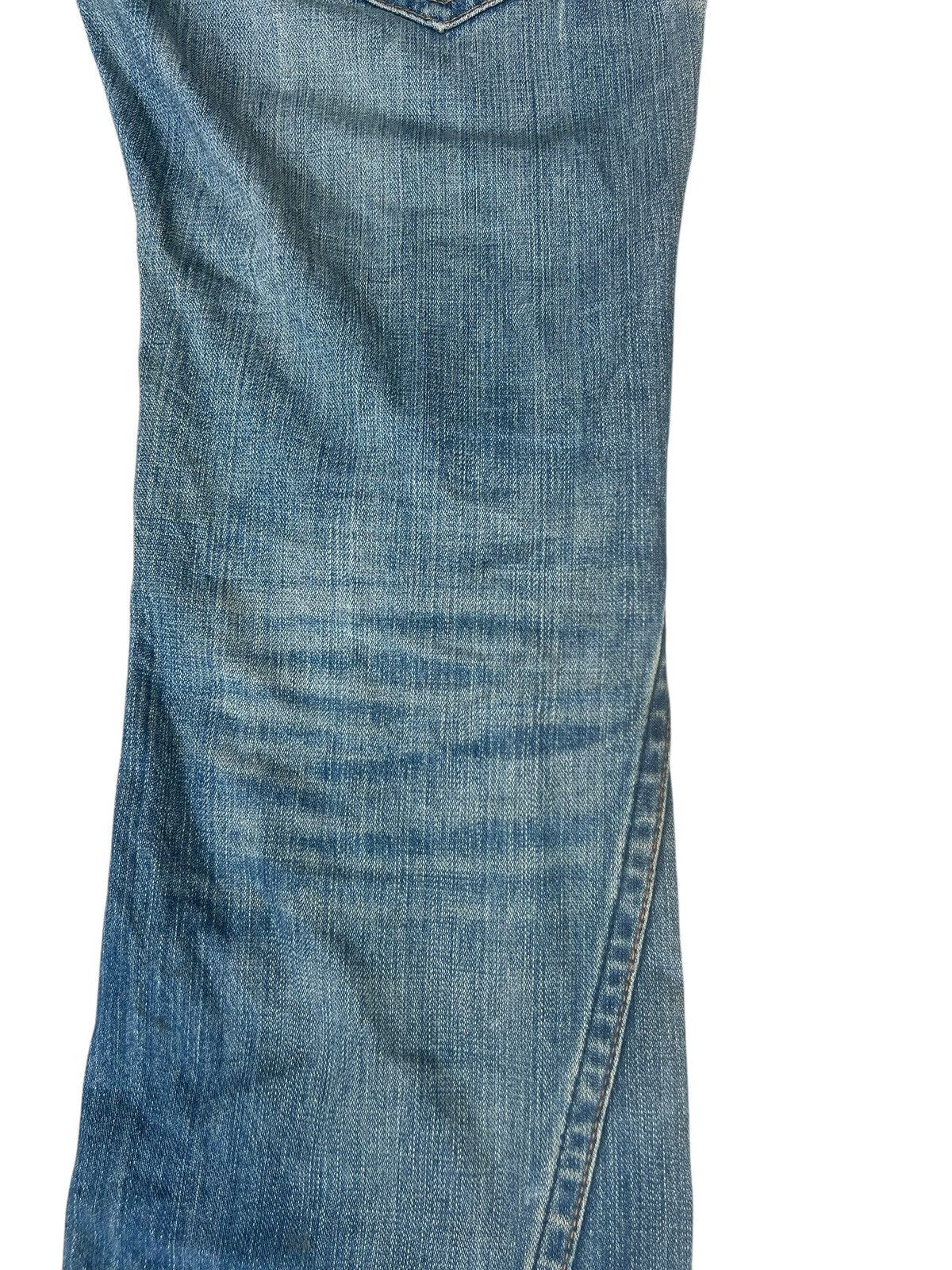 BUFFALO BOBS Vintage Buffalo Jeans Distress Dirty Mud Denim Bootcut Jeans Size US 31 - 18 Thumbnail