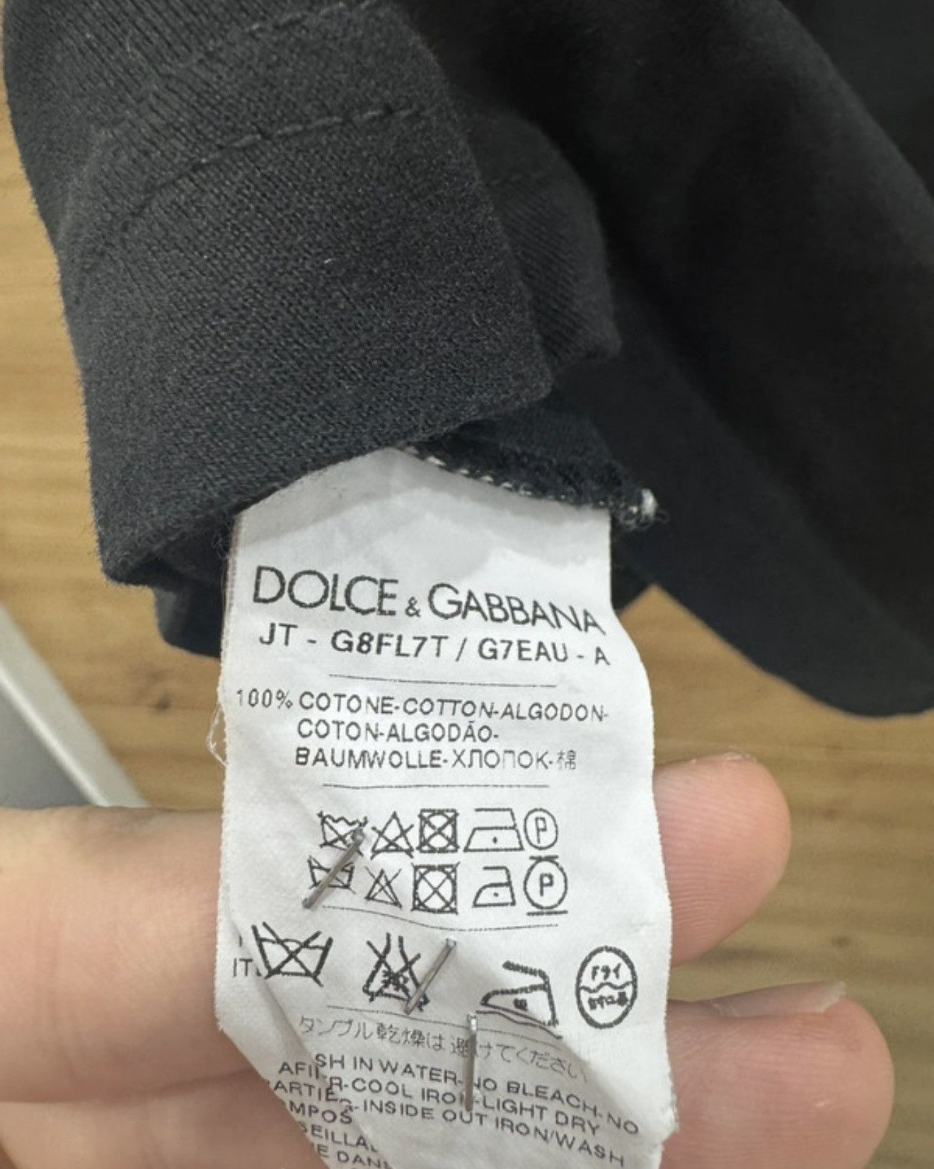 Dolce & Gabbana Dolce&gabbana bee t shirt Size US L / EU 52-54 / 3 - 7 Thumbnail