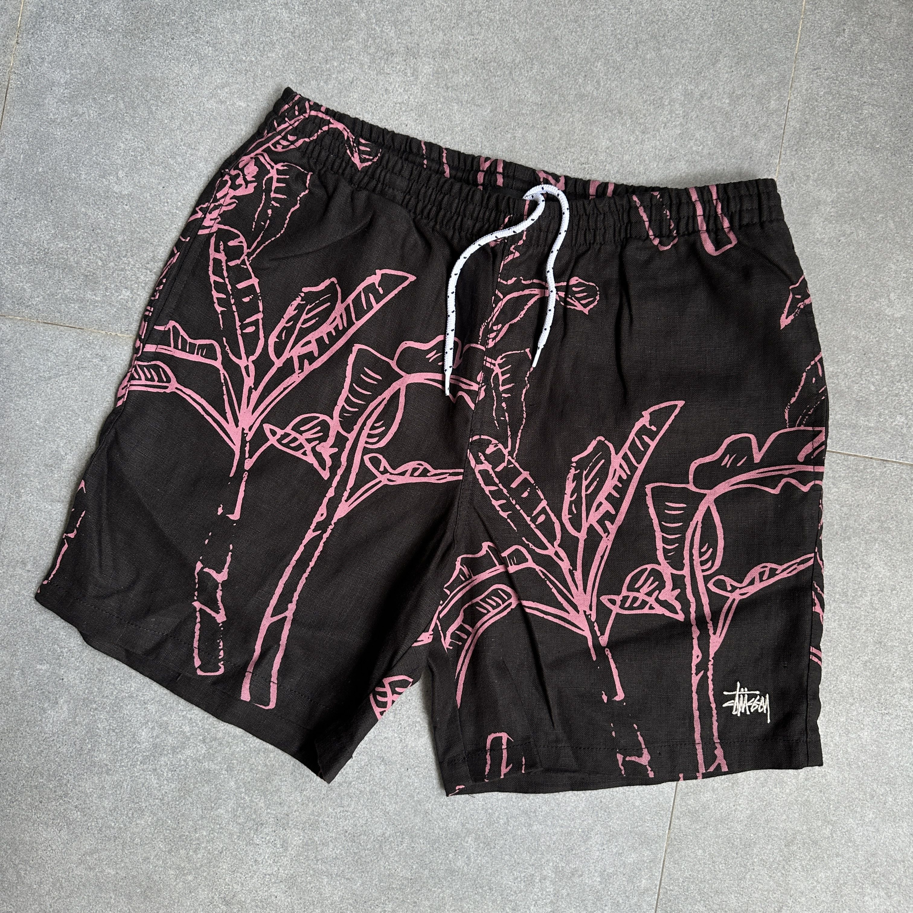 Our Legacy × Stussy Stussy our legacy red linen workshop laguna