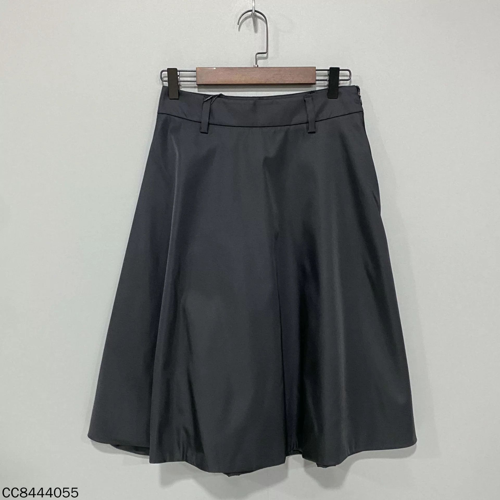 Prada PRADA Women's Triangle Logo Recycled Nylon Skirt 38 Size XS / US 0-2 / IT 36-38 - 3 Thumbnail