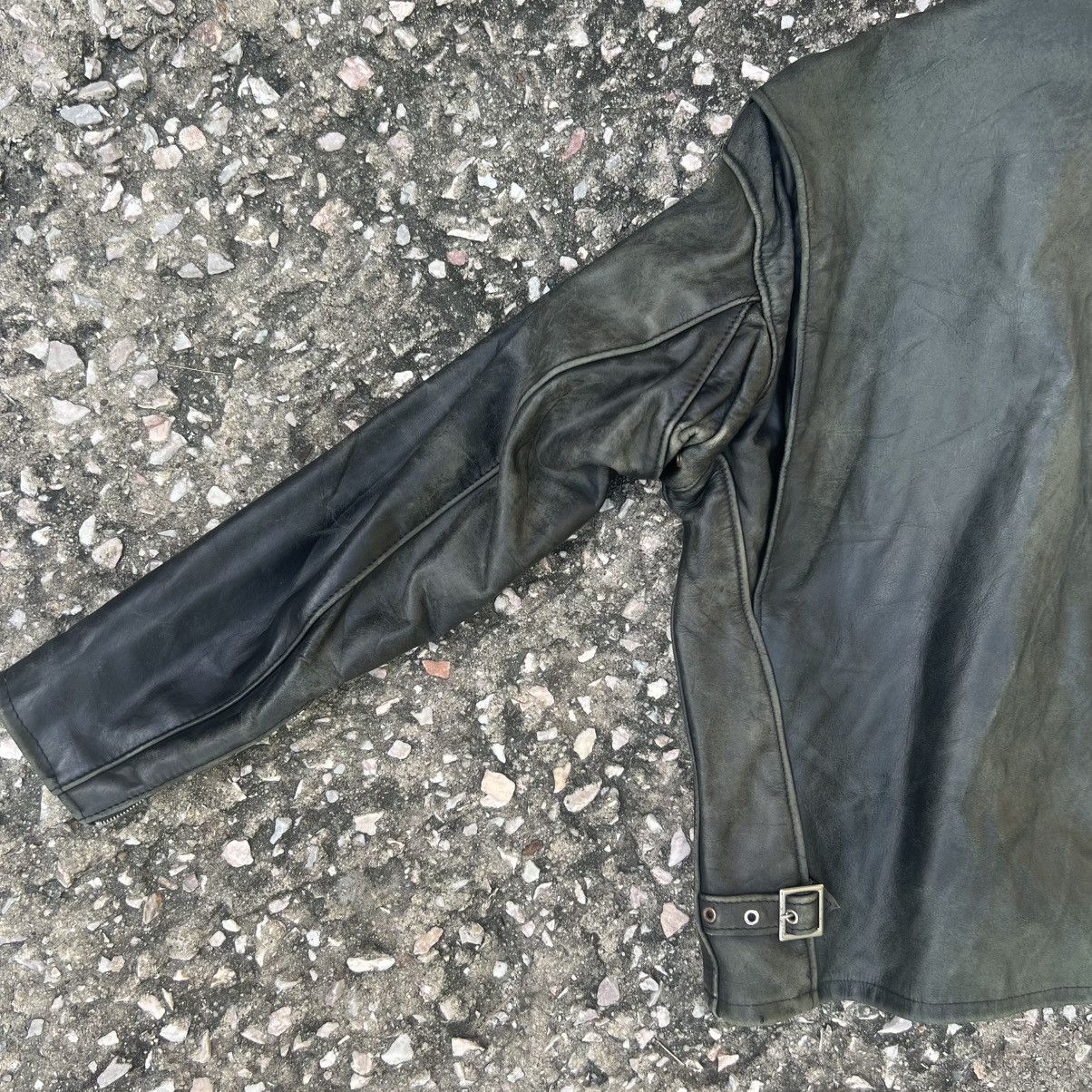 Schott “VINTAGE” SCHOTT BLACK LEATHER JACKET Size US M / EU 48-50 / 2 - 14 Thumbnail