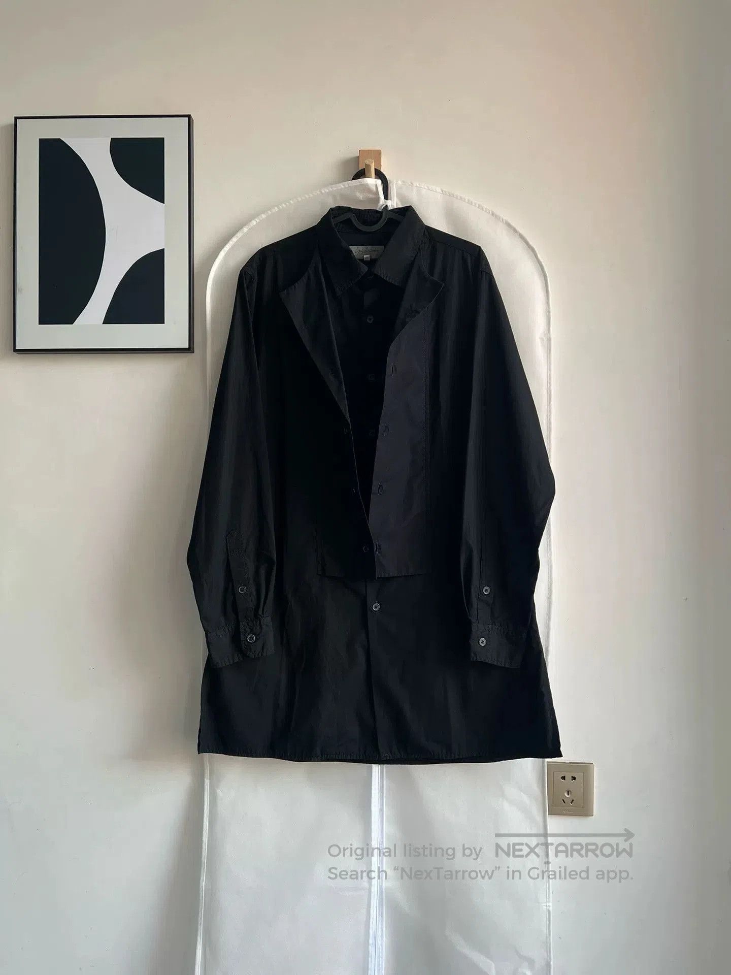 Yohji Yamamoto Yohji Yamamoto Black Button. Size US L / EU 52-54 / 3 - 4 Thumbnail