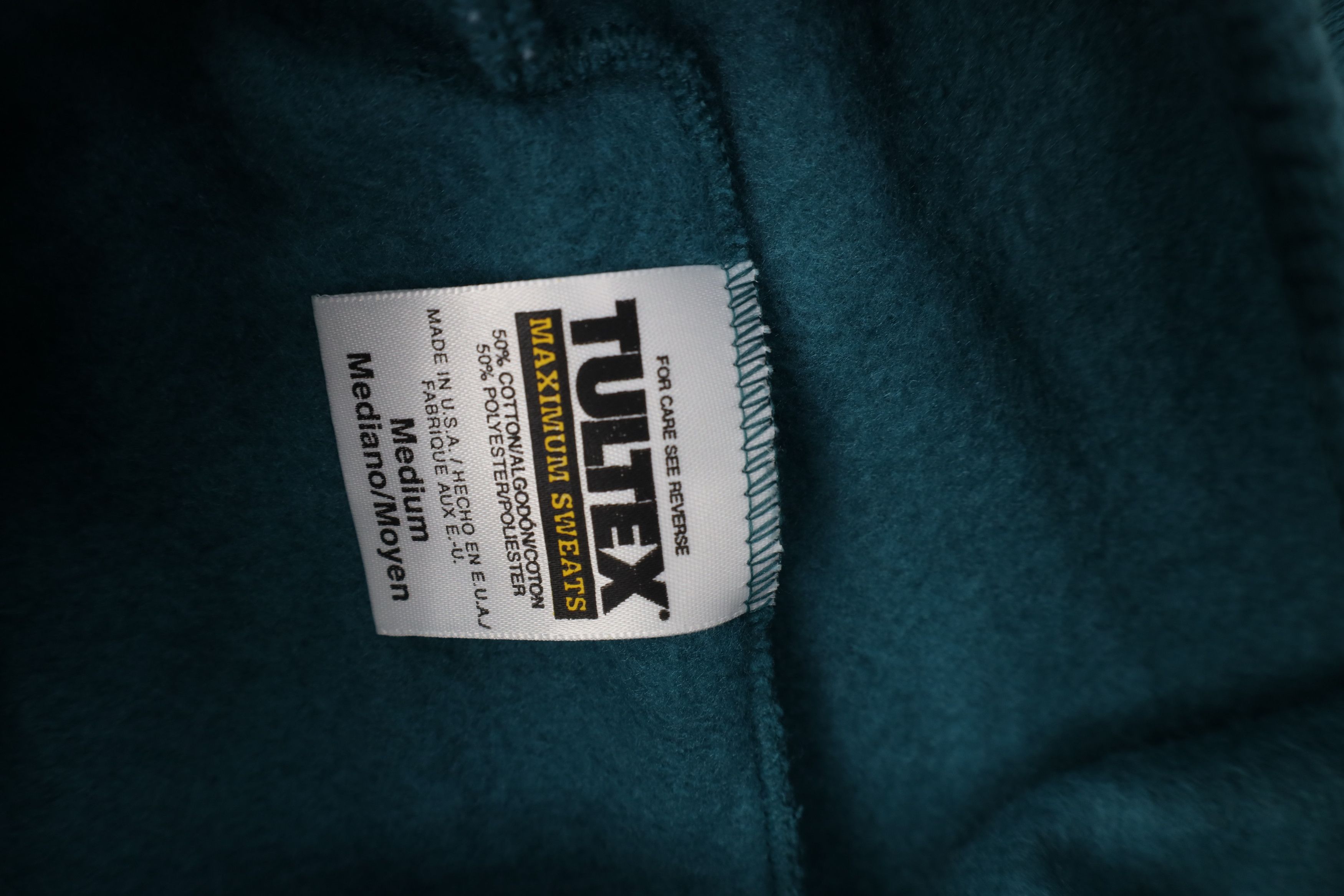 Vintage Deadstock Vintage 90s Streetwear Sweatpants Joggers Teal USA Size US 34 / EU 50 - 6 Thumbnail