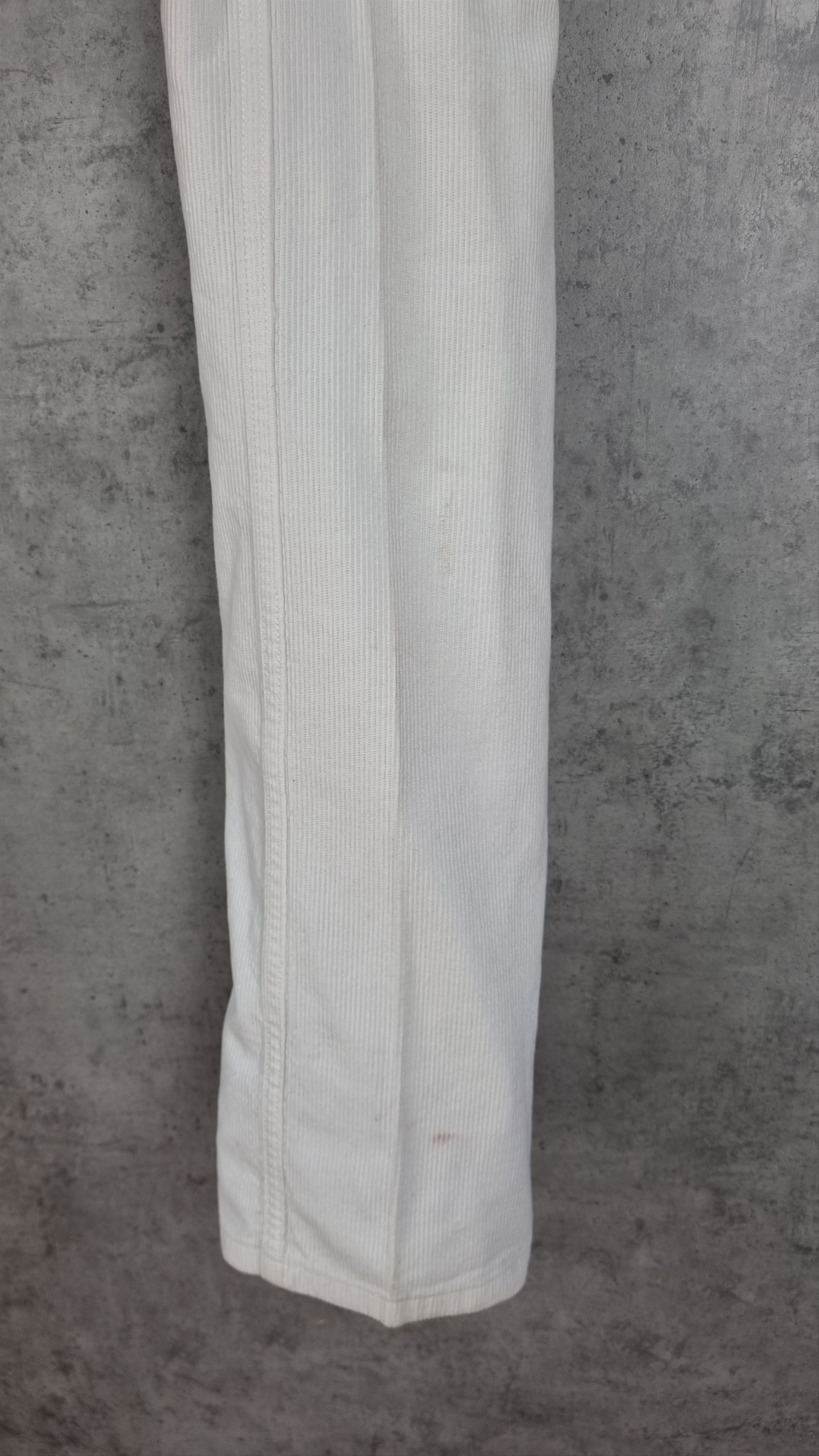Stone Island × Vintage Dirty Corduroy Stone Island White Slim Fit Pants Size US 31 - 15 Thumbnail
