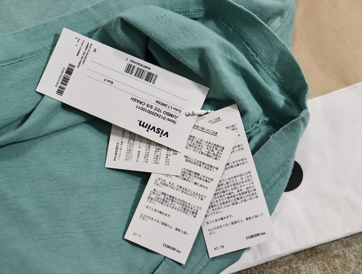 Visvim Visvim 24aw Jumbo Tee Crash，size3 Size US L / EU 52-54 / 3 - 3 Thumbnail