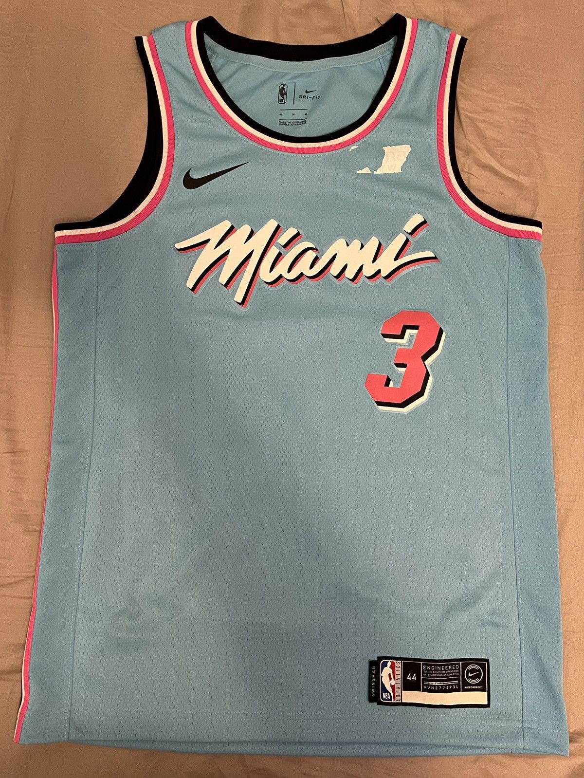 NBA × Nike Miami heat wade city jersey Size US M / EU 48-50 / 2 - 1 Thumbnail