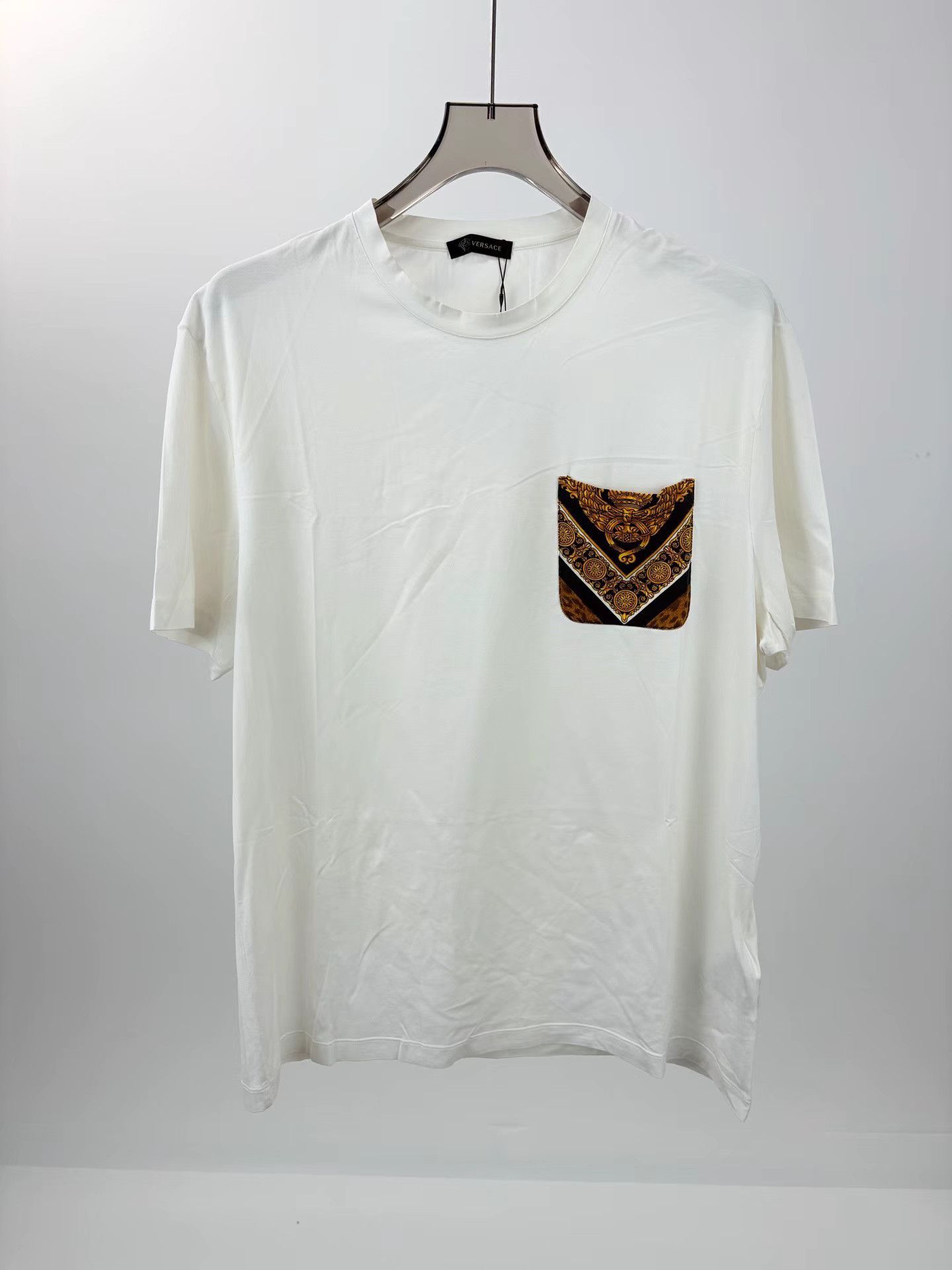 Versace VERSACE Pocket Logo Short Sleeve K1 Size US XXL / EU 58 / 5 - 1 Thumbnail