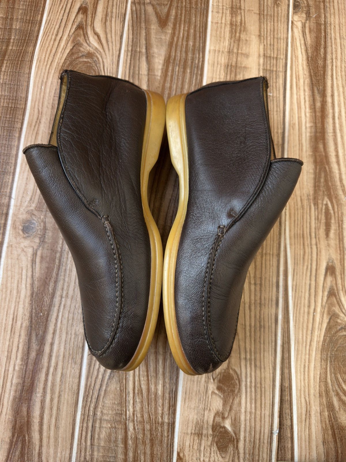 Loro Piana Loro Piana Open Walk Leather Boots Size US 9 / EU 42 - 5 Thumbnail