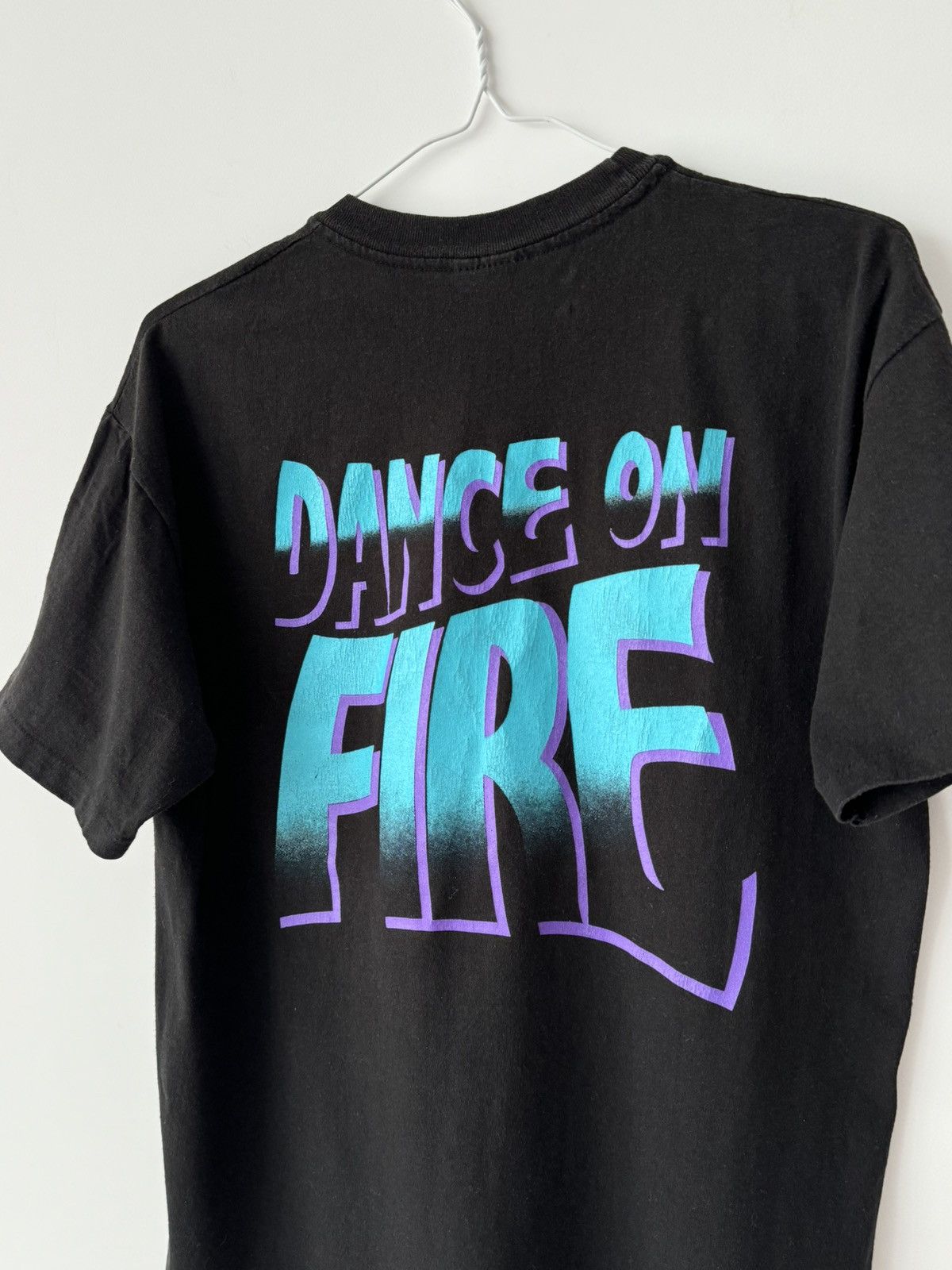 Band Tees × Vintage 1990 Vintage The Doors ‘Dance on Fire’ Jim Morrison Band Tee Size US L / EU 52-54 / 3 - 8 Thumbnail