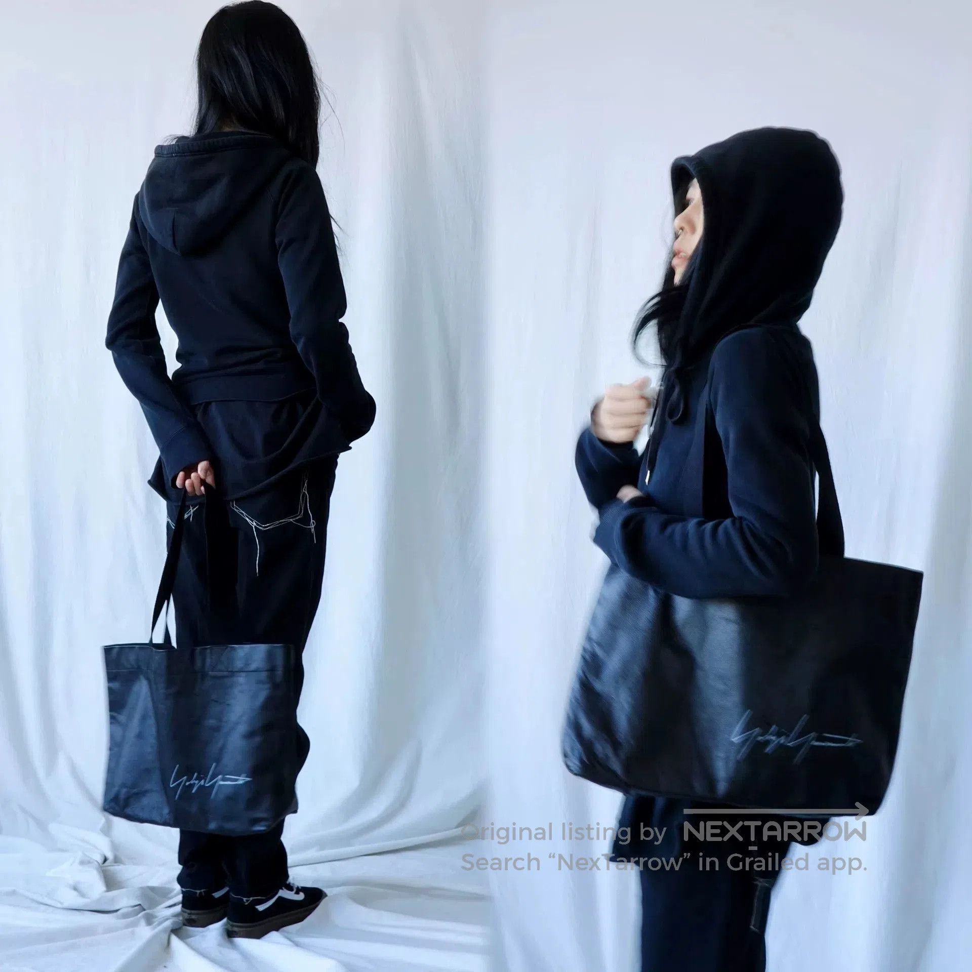 Yohji Yamamoto Yohji Yamamoto Leather Tote Bag Sale. Size ONE SIZE - 3 Thumbnail