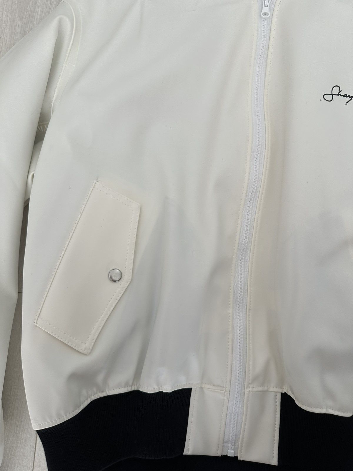 Anonymous Club ANONYMOUS CLUB WHITE NOTORIOUS BOMBER JACKET Size US S / EU 44-46 / 1 - 8 Thumbnail