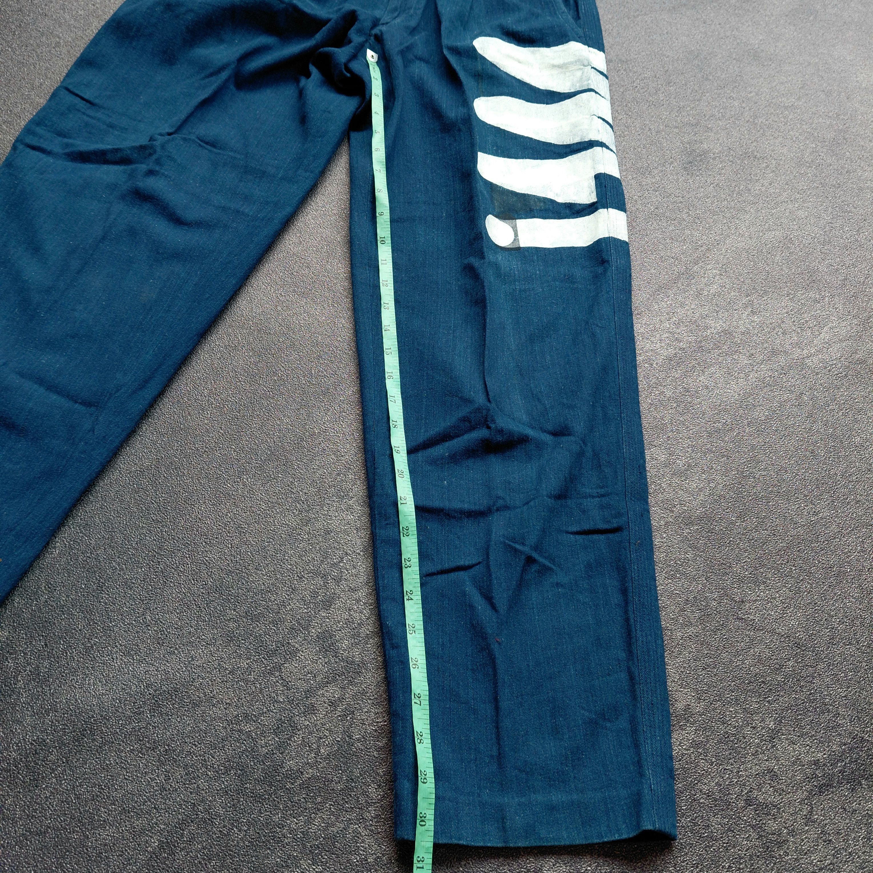 Issey Miyake Issey Miyake Men Painting Custom Made Pants Size US 30 / EU 46 - 11 Thumbnail