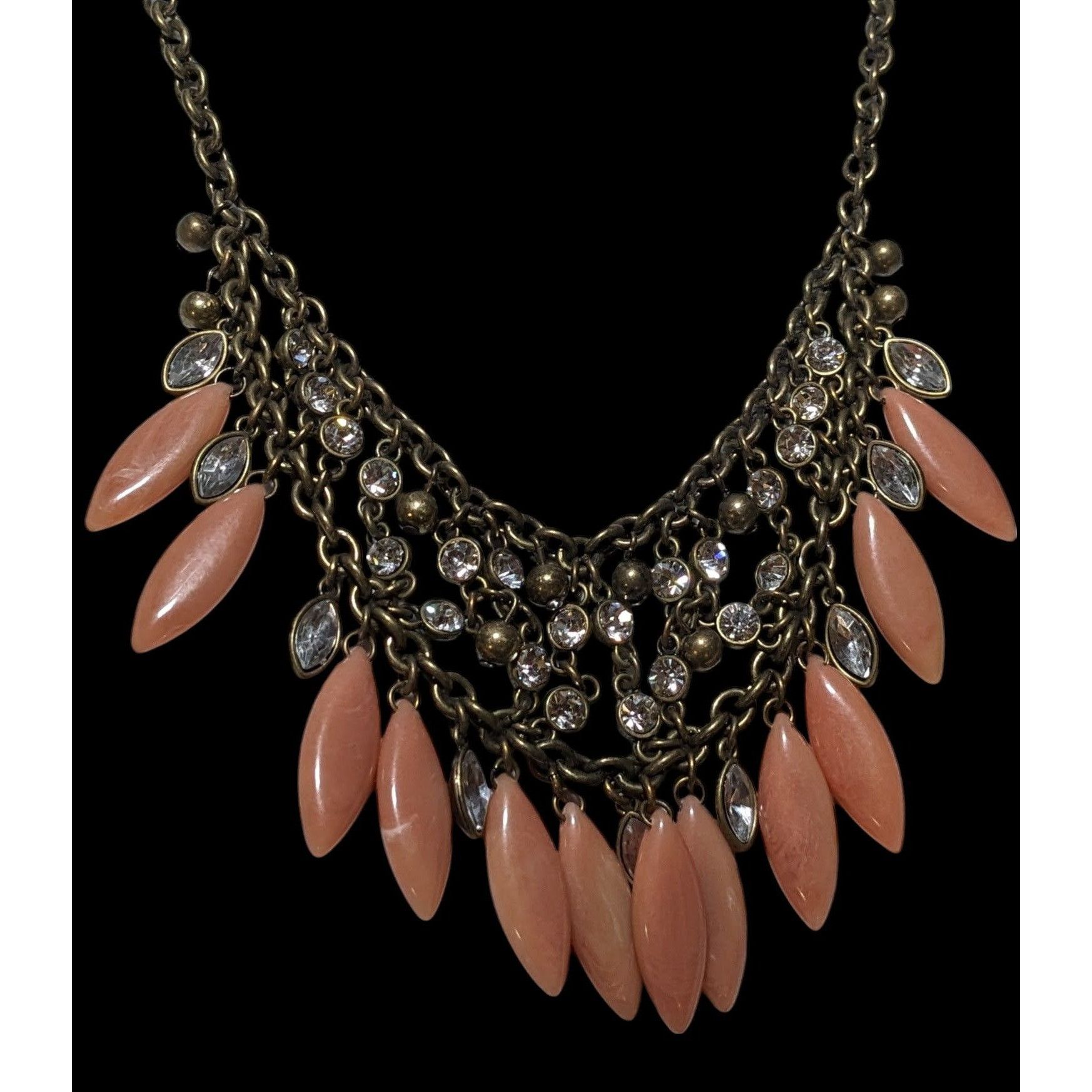 Other Bohemian Glam Pink Beaded Fringe Necklace Size ONE SIZE - 3 Thumbnail