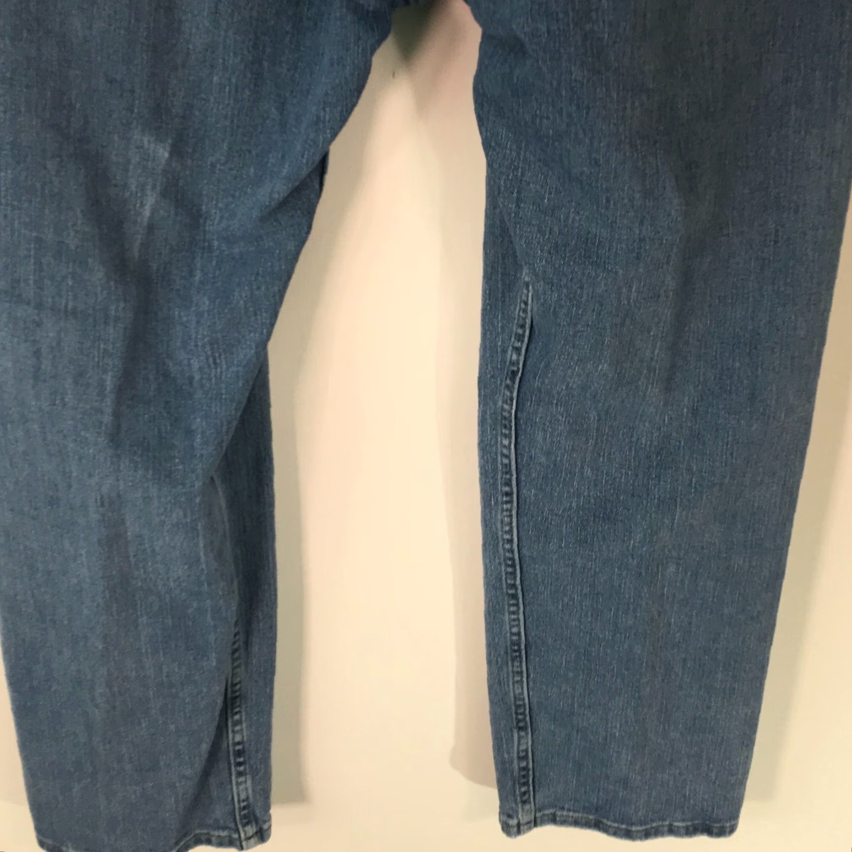 Wrangler Wrangler Mens Straight Leg Regular Mid Rise Casual Blue Denim Jeans 38X29 Size US 38 / EU 54 - 5 Thumbnail