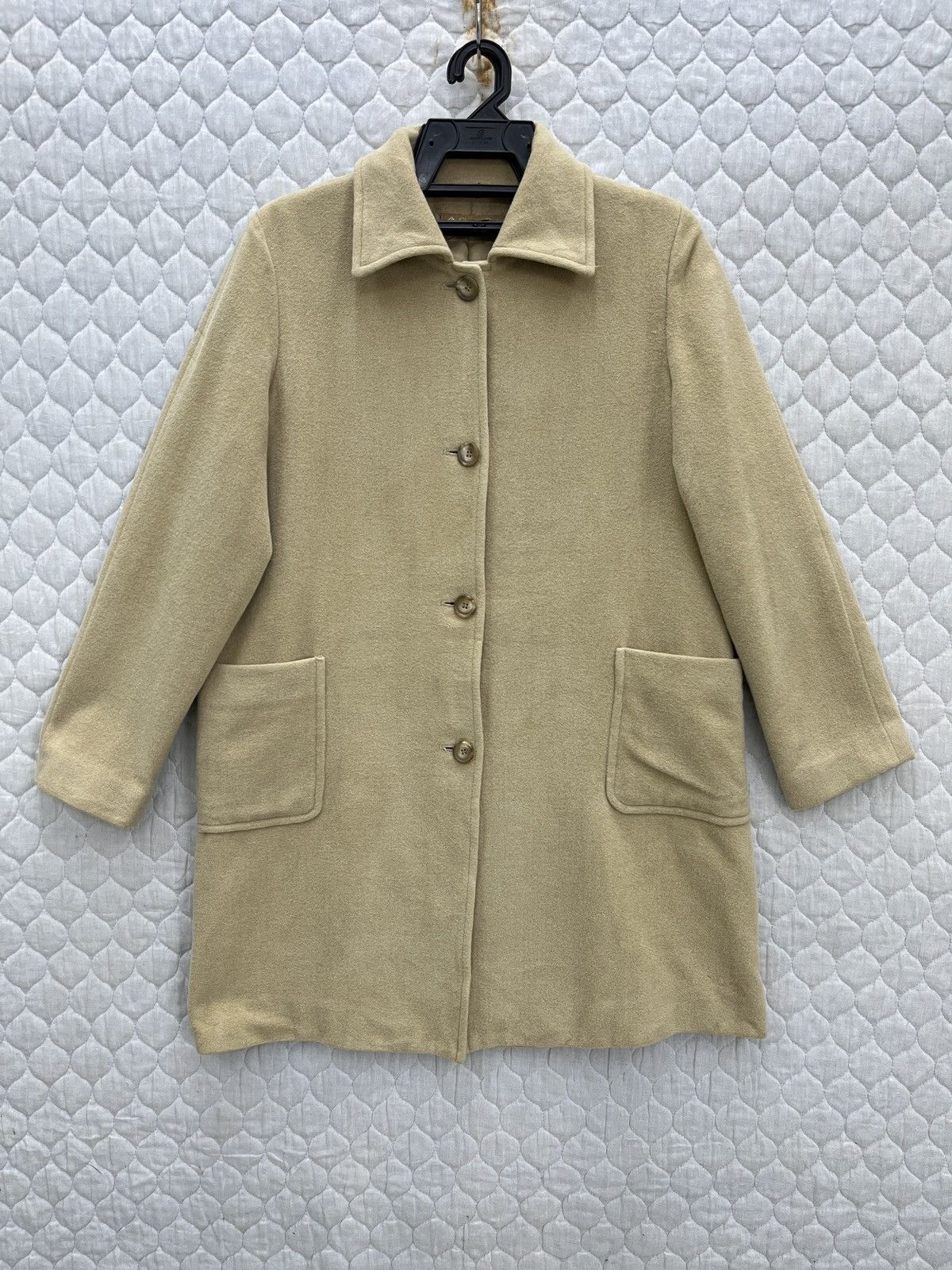 image of Christian Dior Monsieur Steals VTG Christian Dior Sports Wool Jacket in Cream, Women's (Size Small)