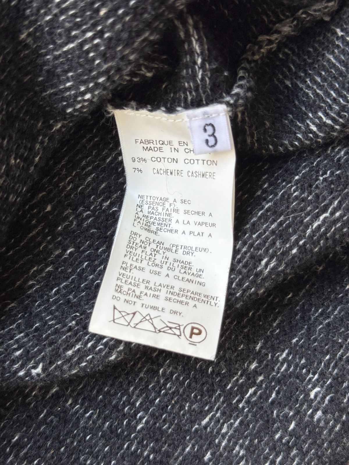 Yohji Yamamoto Yohji Yamamoto Pour Homme Grey Hoodie Size US L / EU 52-54 / 3 - 5 Thumbnail