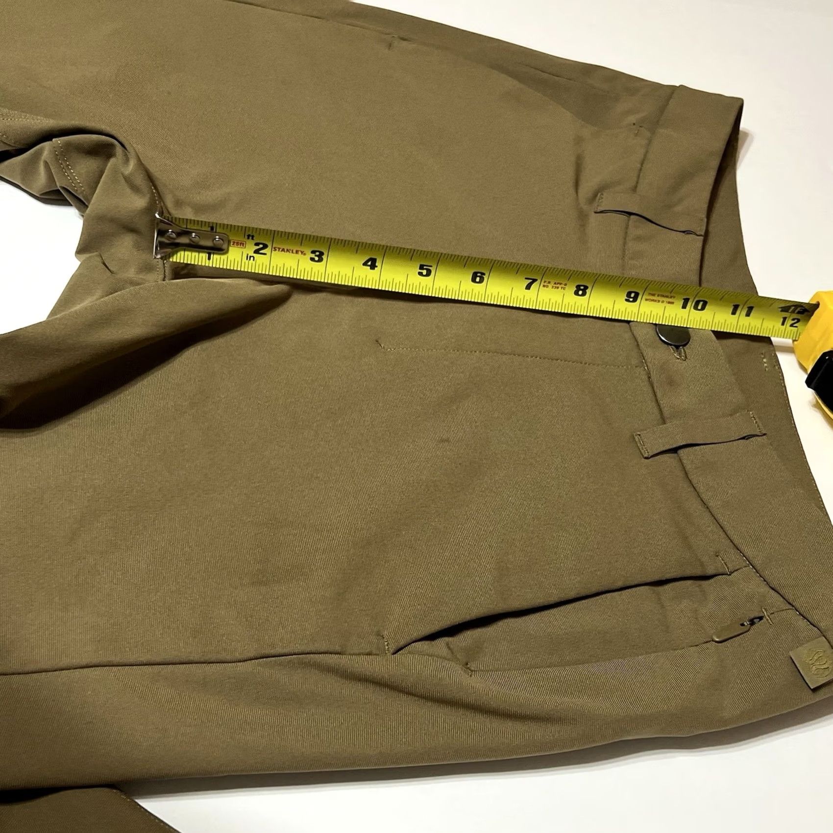 Lululemon Lululemon Commission Pant Slim Warpstreme Brown 29x28 Pants Mens Regular Slim Flat Front Zip Chino City Preppy Size US 29 - 4 Thumbnail
