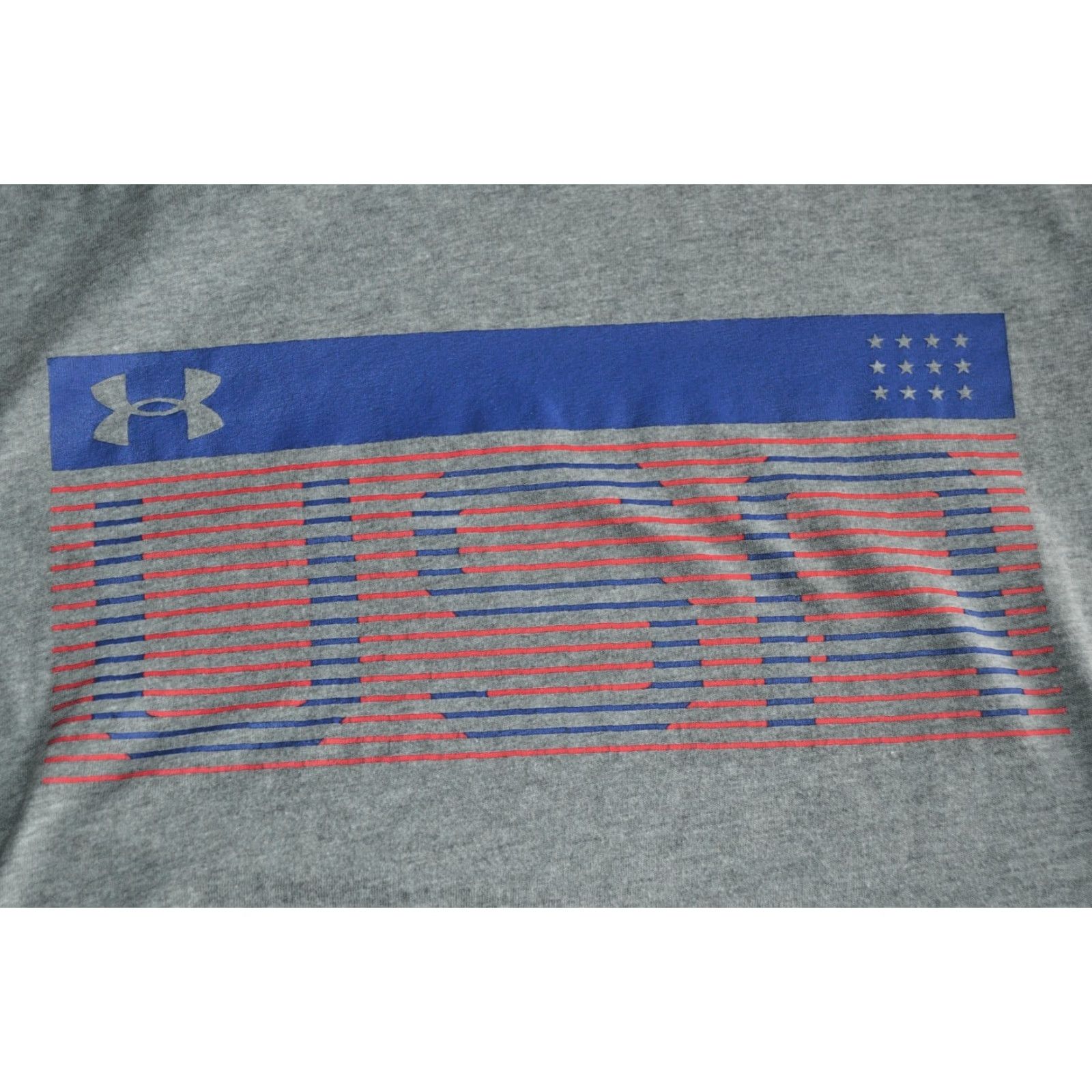 Under Armour Under Armour Freedom T-Shirt Logo Graphic Short Sleeve Crew Neck Men's Size L Size US L / EU 52-54 / 3 - 3 Thumbnail