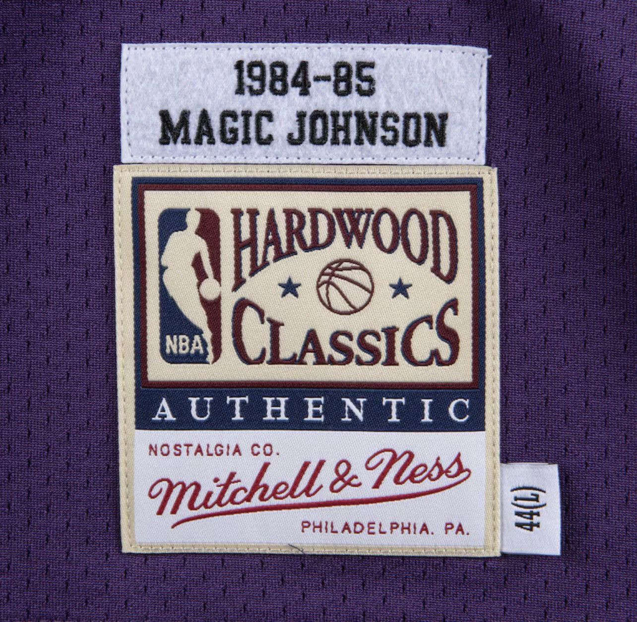 Mitchell & Ness Magic Johnson Purple Lakers 1984/85 Authentic Jersey Size US S / EU 44-46 / 1 - 6 Thumbnail