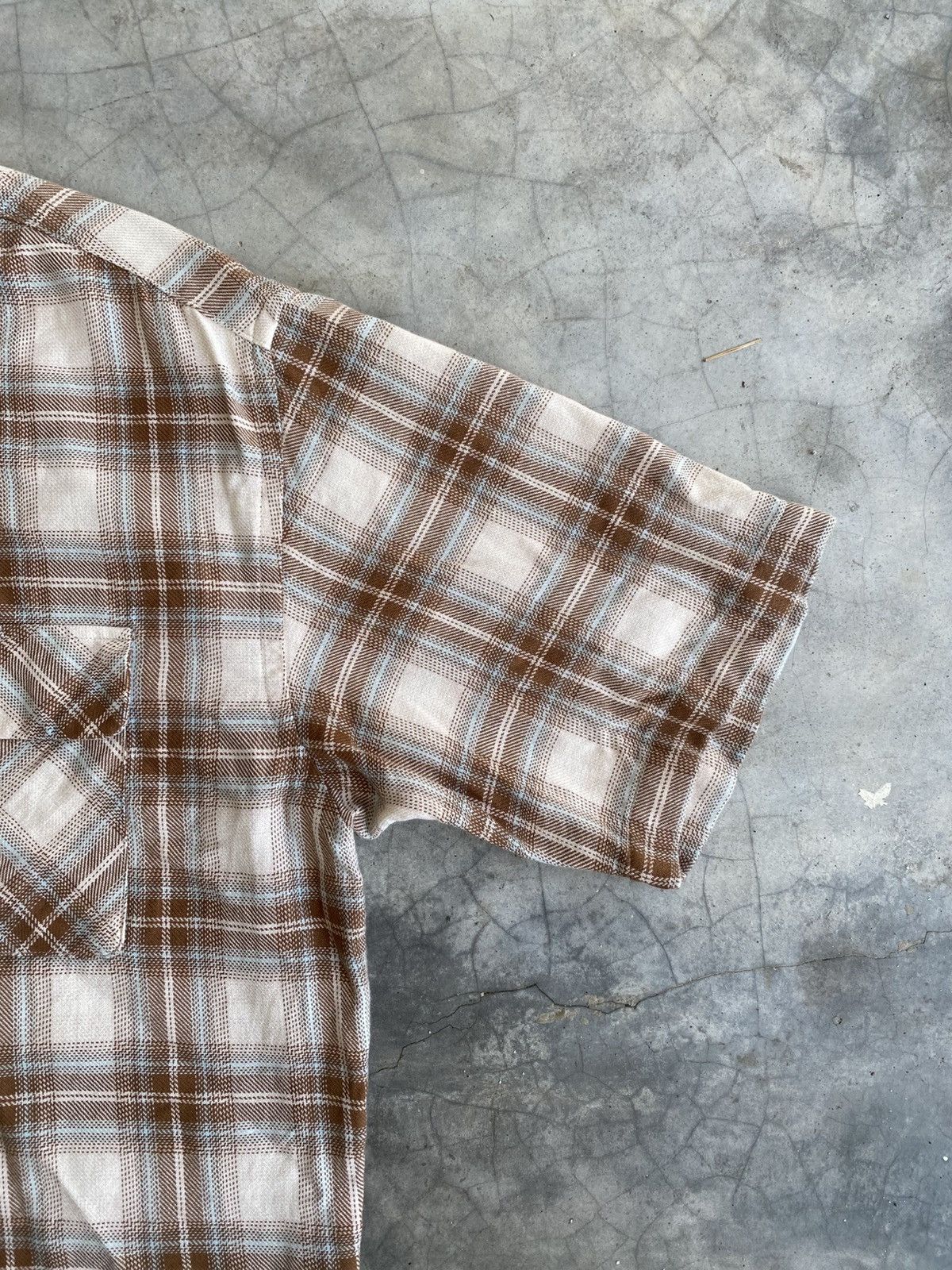 GU GU boxy shadow plaid shirts Size US M / EU 48-50 / 2 - 4 Thumbnail