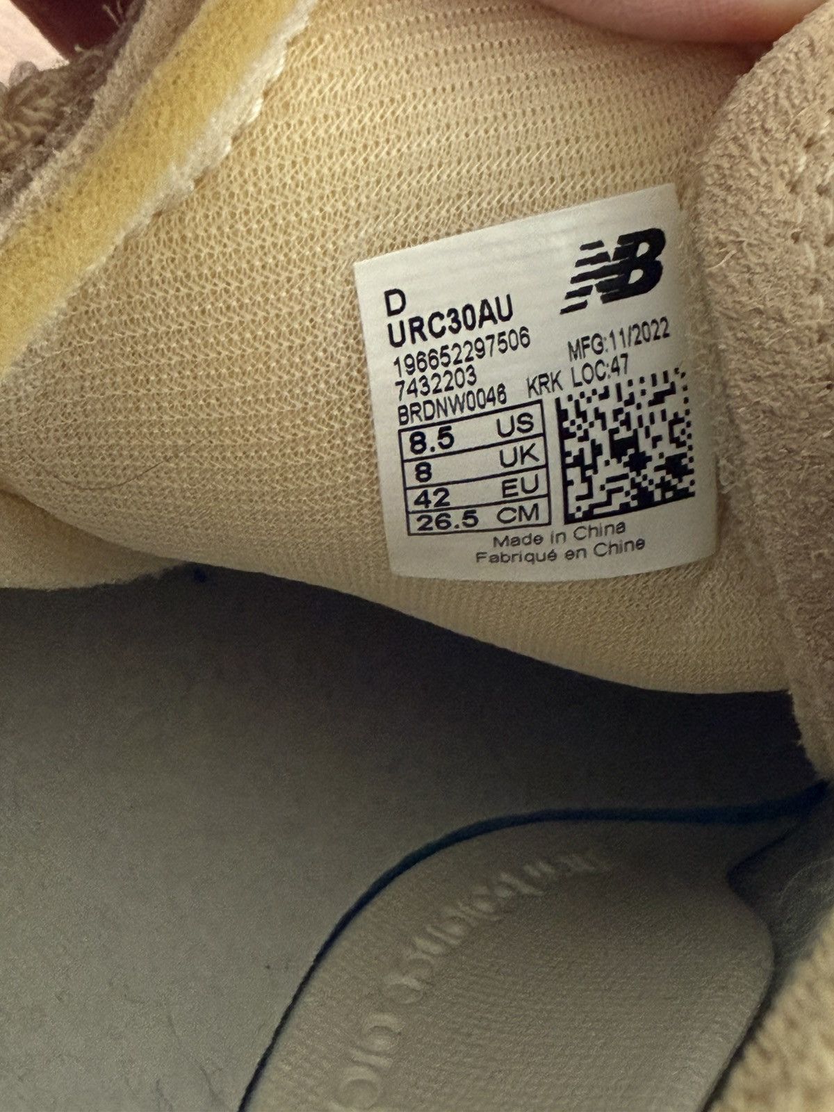 Auralee × New Balance Auralee x New Balance RC30 Size US 8.5 / EU 41-42 - 5 Thumbnail