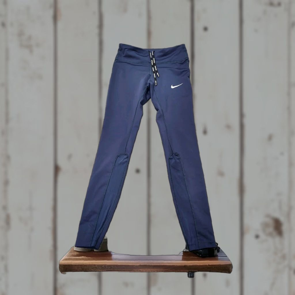 Nike Nike Dri-Fit Leggings Women XS Blue Epic Running Crop Tights Nike Pro 938602-471 Size 26" / US 2 / IT 38 - 1 Thumbnail