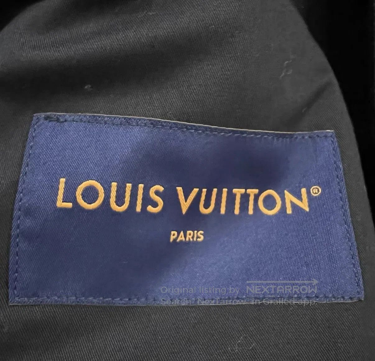 Louis Vuitton Black Studded Star & Moon Denim Jacket. Size US M / EU 48-50 / 2 - 3 Thumbnail