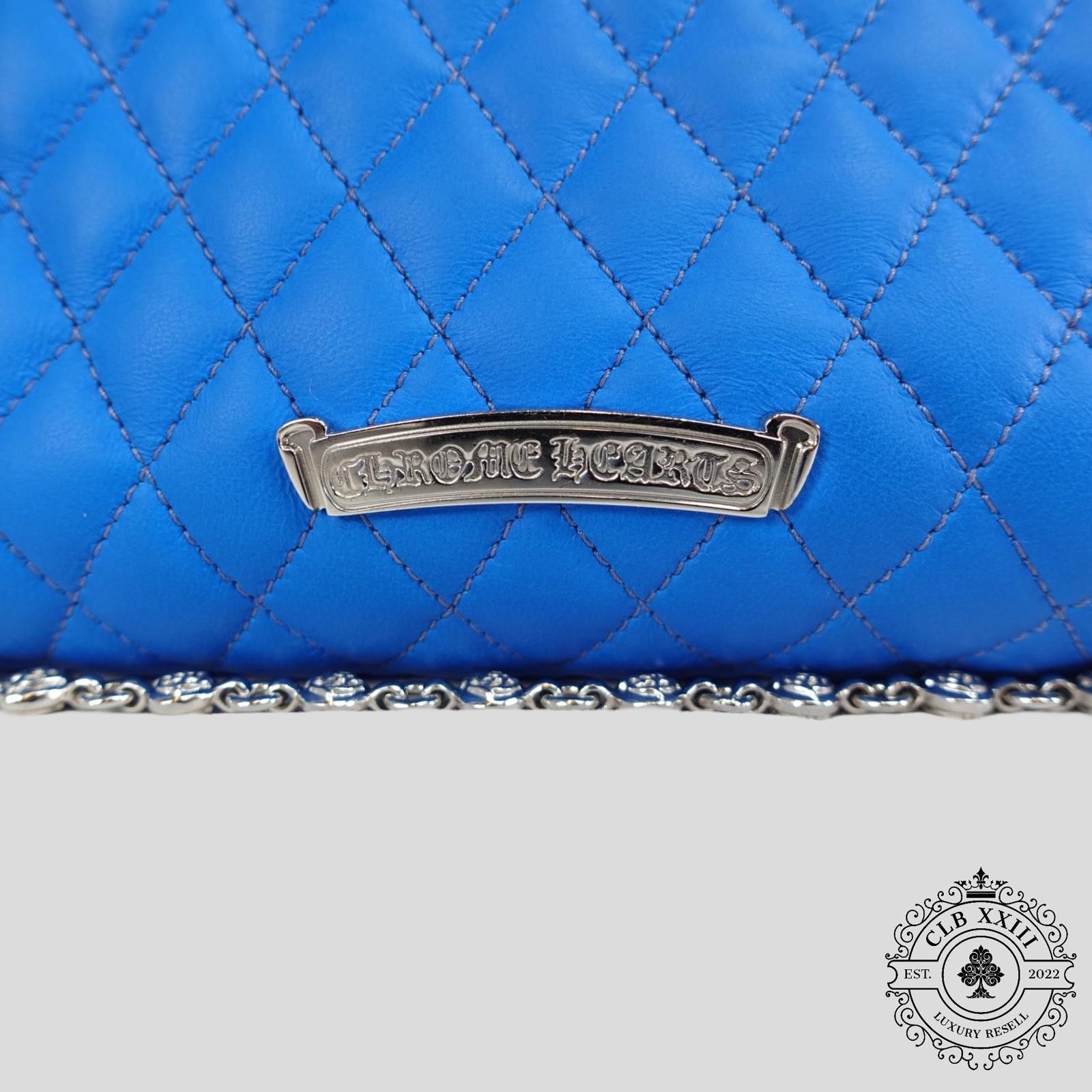 Chrome Hearts Chrome Hearts Quilted Purse in Light Blue Size ONE SIZE - 5 Thumbnail