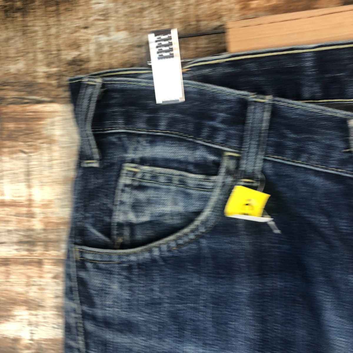 Levi's DL Levis Blue Distressed Denim Pants #C307 Size US 32 / EU 48 - 7 Thumbnail