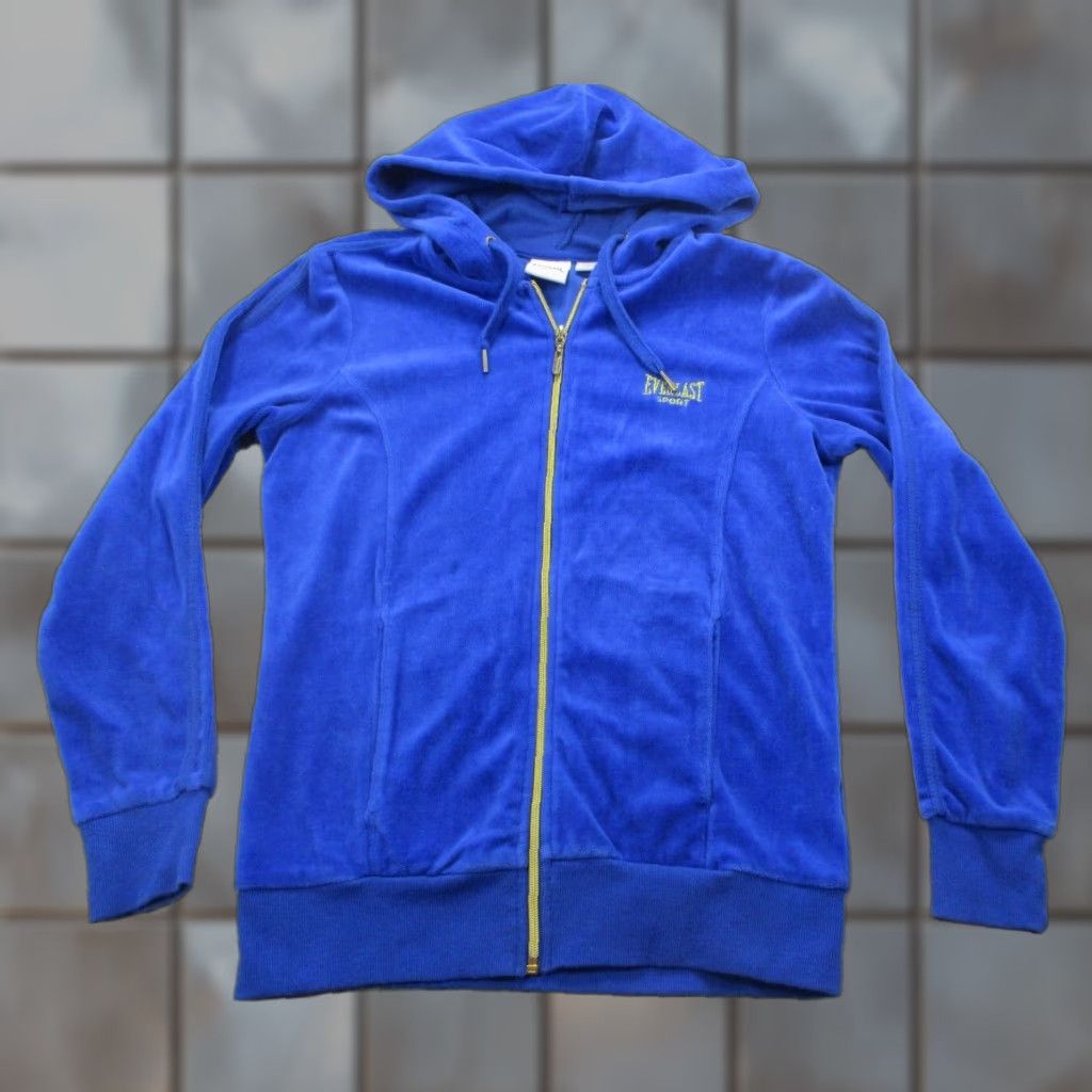 Everlast Everlast Sweatshirt Womens Small Hoodie Fleece Blue Full Zip Sports Gym Boxing Size S / US 4 / IT 40 - 1 Thumbnail