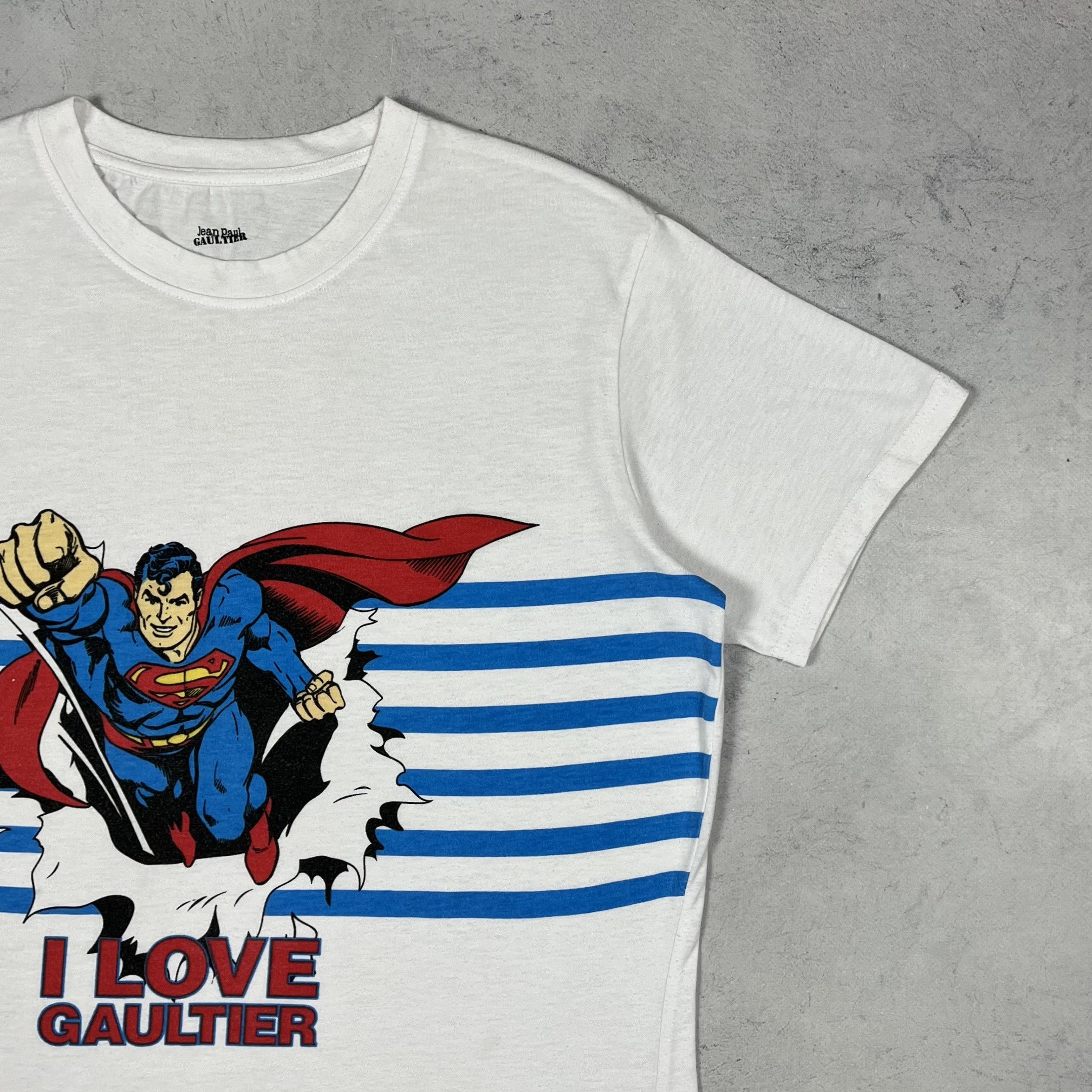 Jean Paul Gaultier Jean Paul Gaultier DC Comics Superman Big Logo T Shirt Size US M / EU 48-50 / 2 - 3 Thumbnail