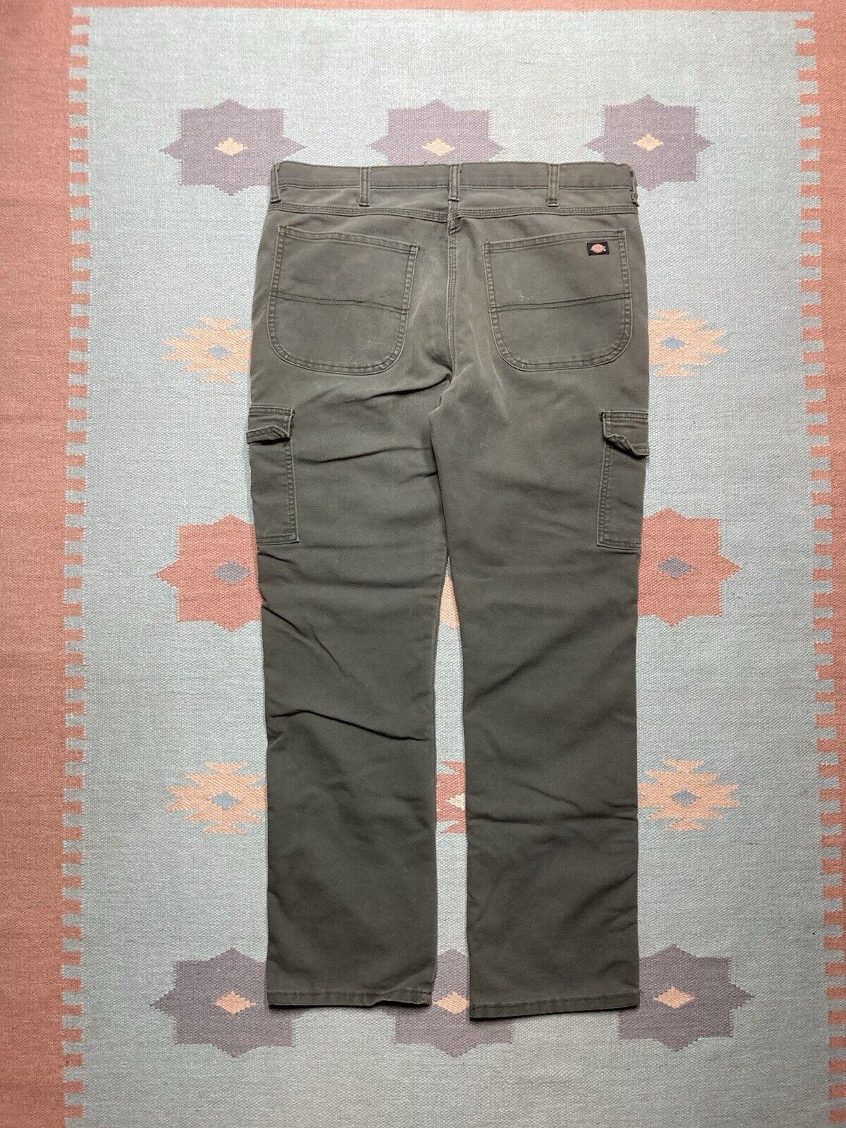 Dickies × Vintage dickies flex carpenter jeans canvas cargo baggy skater 37x33 Size US 37 - 1 Thumbnail