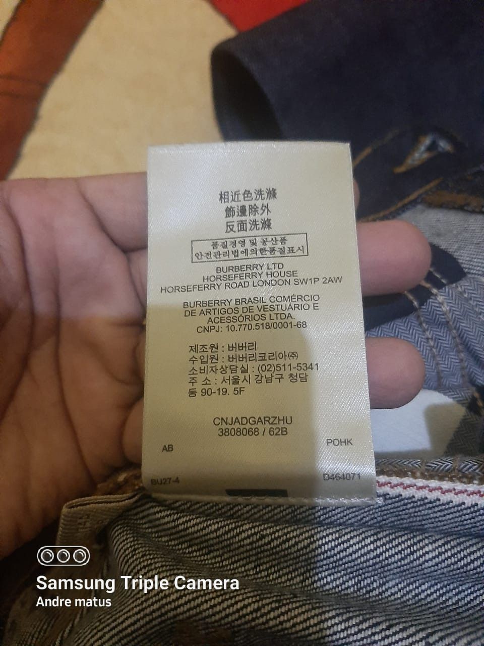 Burberry Burberry Brit selvedge jeans Size US 29 - 12 Thumbnail