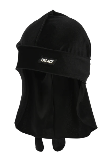 Palace Palace Velvet Durag Black Size ONE SIZE - 1 Thumbnail