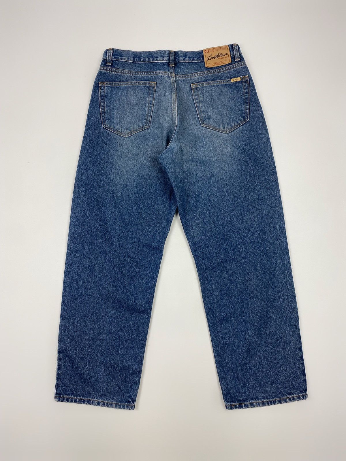 Levi's Y2K Vintage Levi’s Signature Loose Relaxed Fit Baggy Denim Size US 36 / EU 52 - 8 Thumbnail
