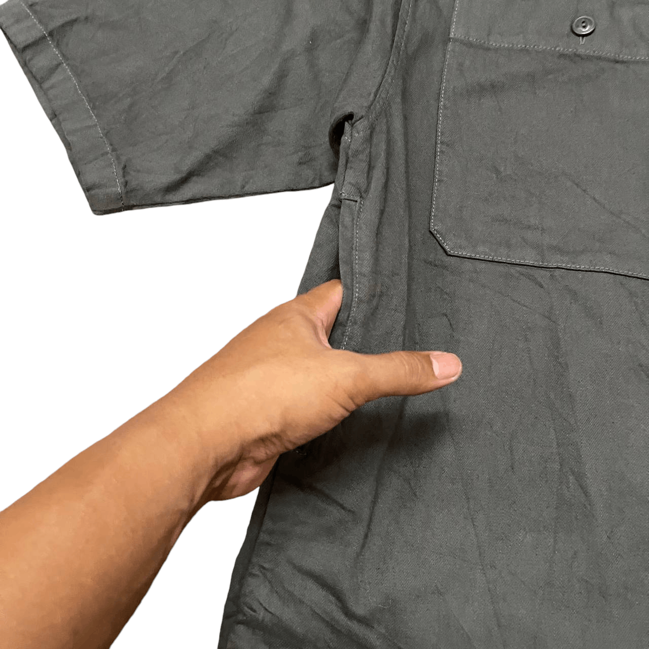 Lemaire × Uniqlo Uniqlo U Lemaire / Christophe Lemaire Short Sleeve Jacket Size US L / EU 52-54 / 3 - 5 Thumbnail