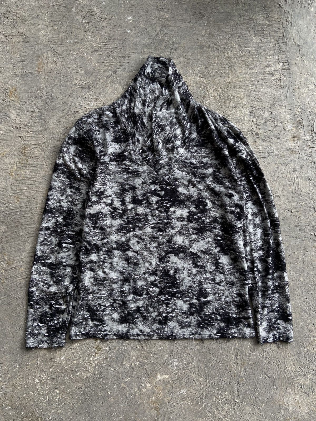 semanticdesign 2000s semanticdesign - Vkei Style Crazy Destressed Knitwear Size L / US 10 / IT 46 - 1 Thumbnail