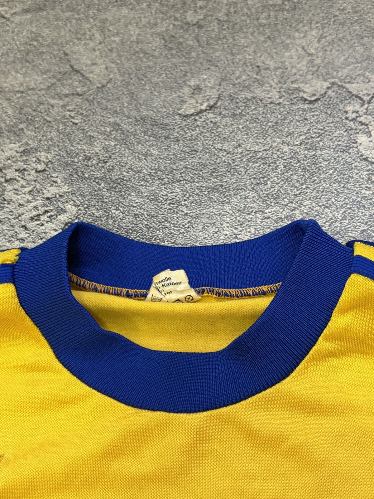 Adidas Vintage 70s Adidas Erima Isostar Ovomaltine Jersey Yellow M Size US M / EU 48-50 / 2 - 5 Thumbnail
