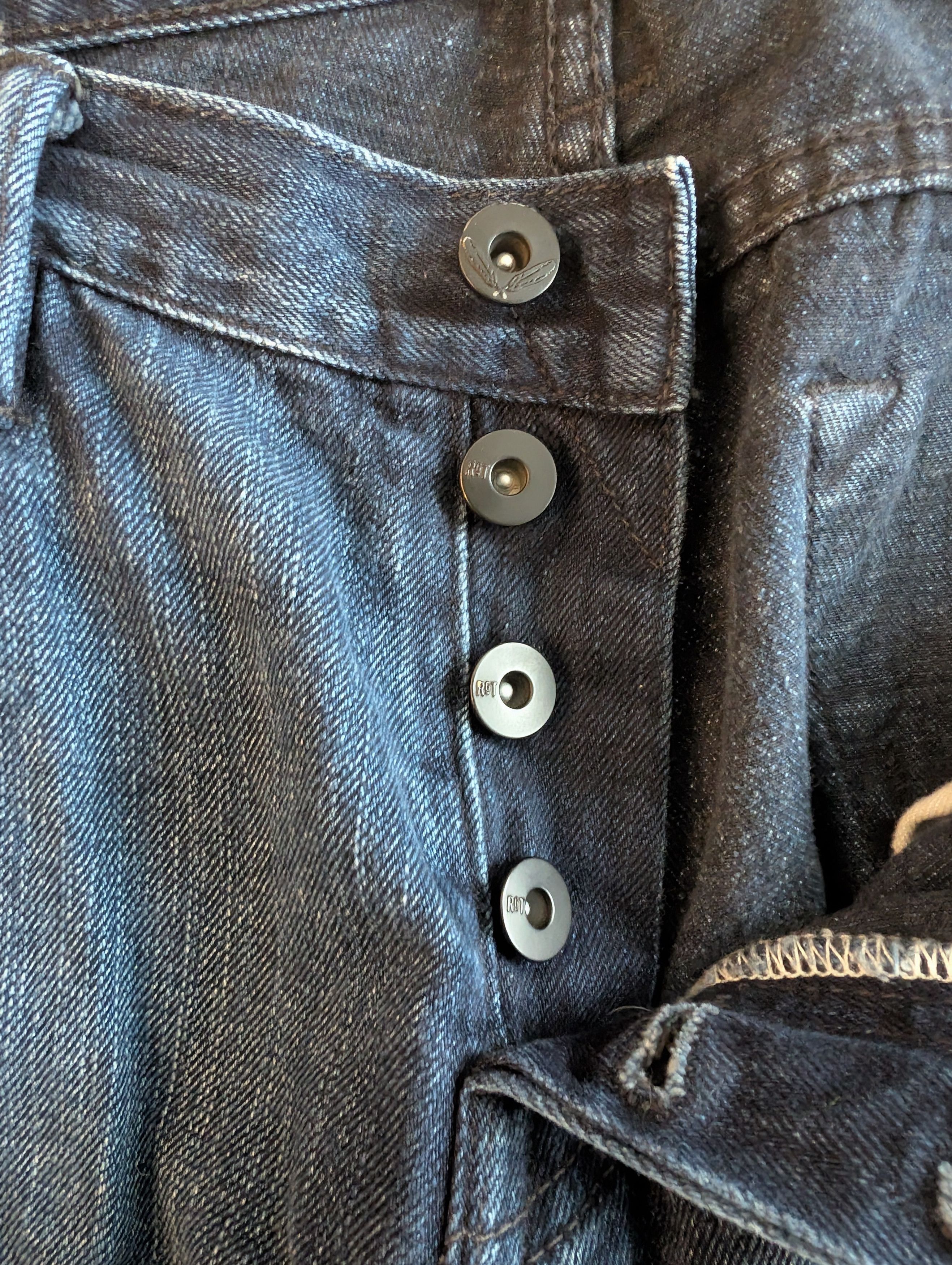 Rogue Territory Rogue Territory SK Denim Jeans Size 33 x 29 Made in USA Size US 33 - 3 Thumbnail