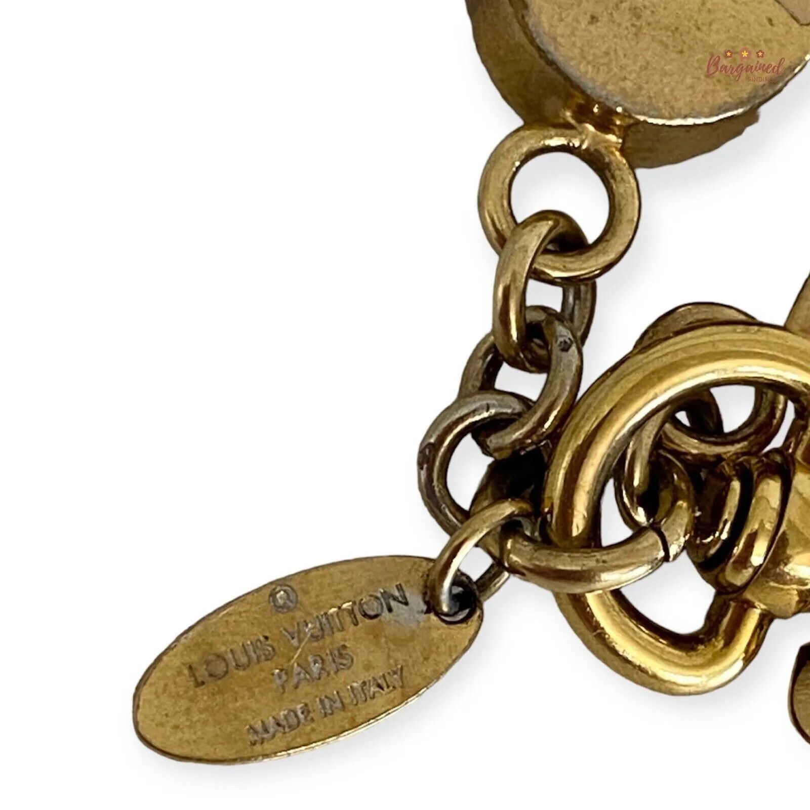 Louis Vuitton LOUIS VUITTON Stripes Monogram Flowers Keyring Bag Charm Size ONE SIZE - 5 Thumbnail